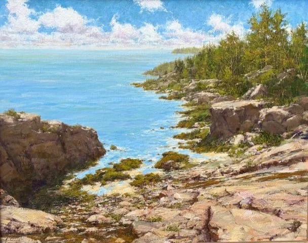 Acadia Afternoon 24,x30, oil on linen
