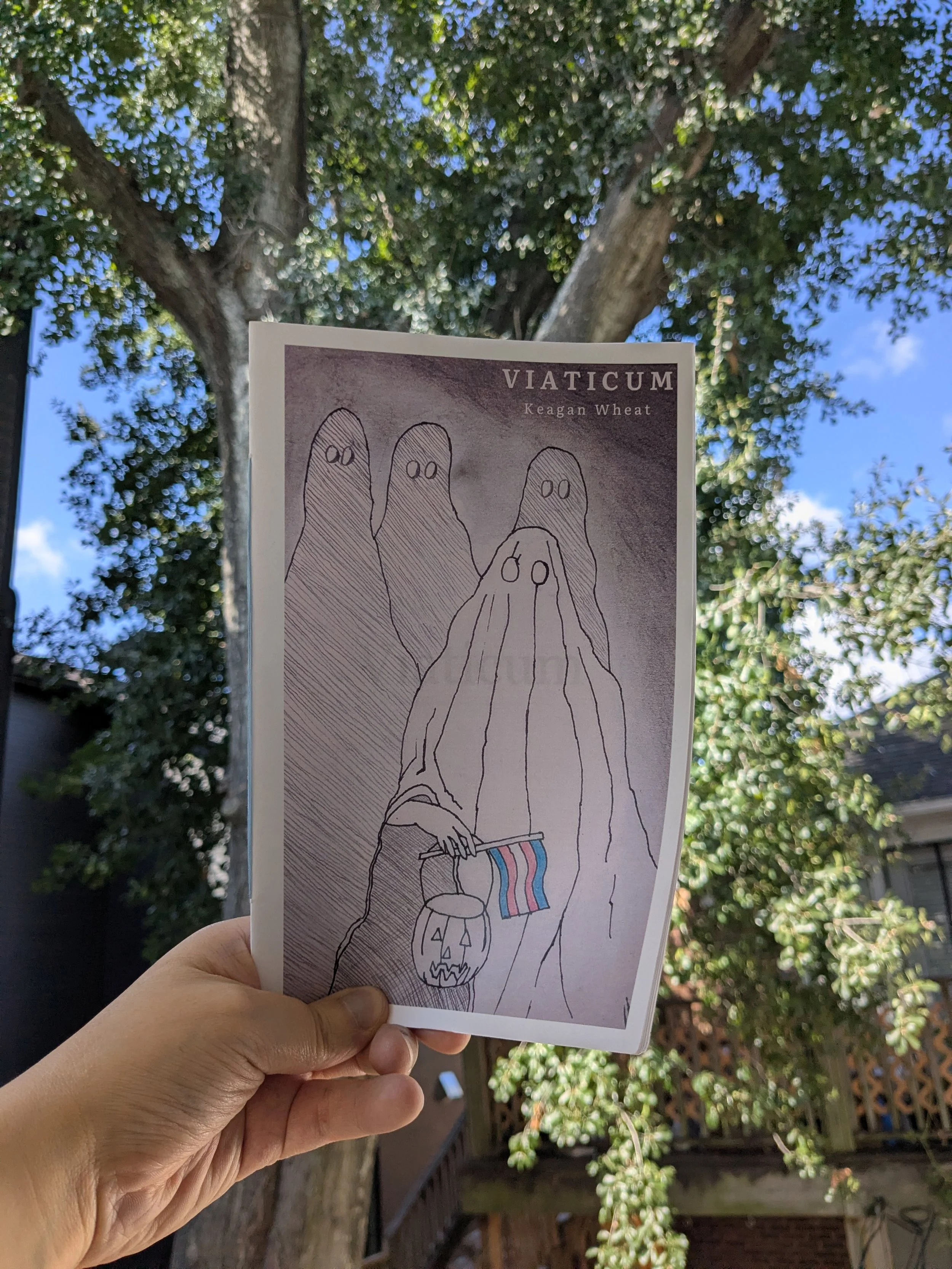 Keagan Wheat's chapbook, Viaticum