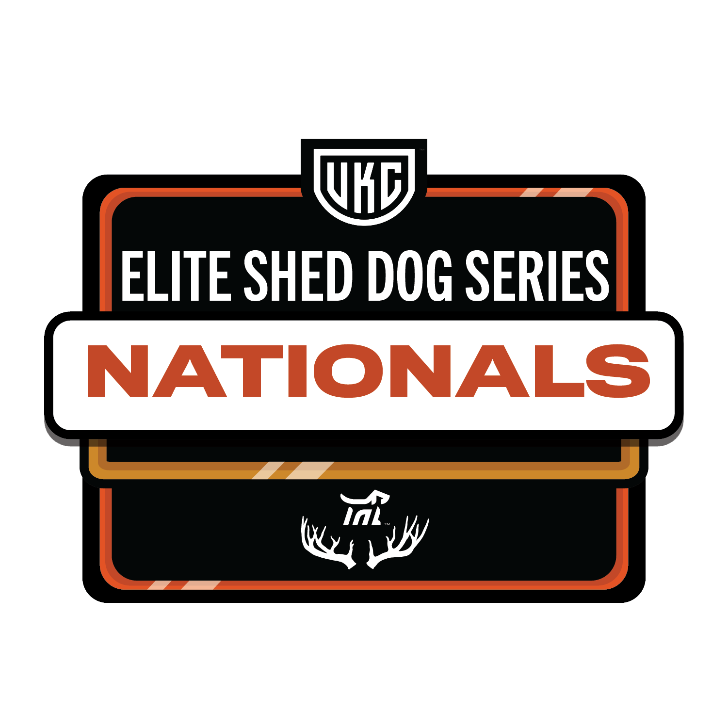 UKC, United Kennel lub Elite Shed Dog Series logo