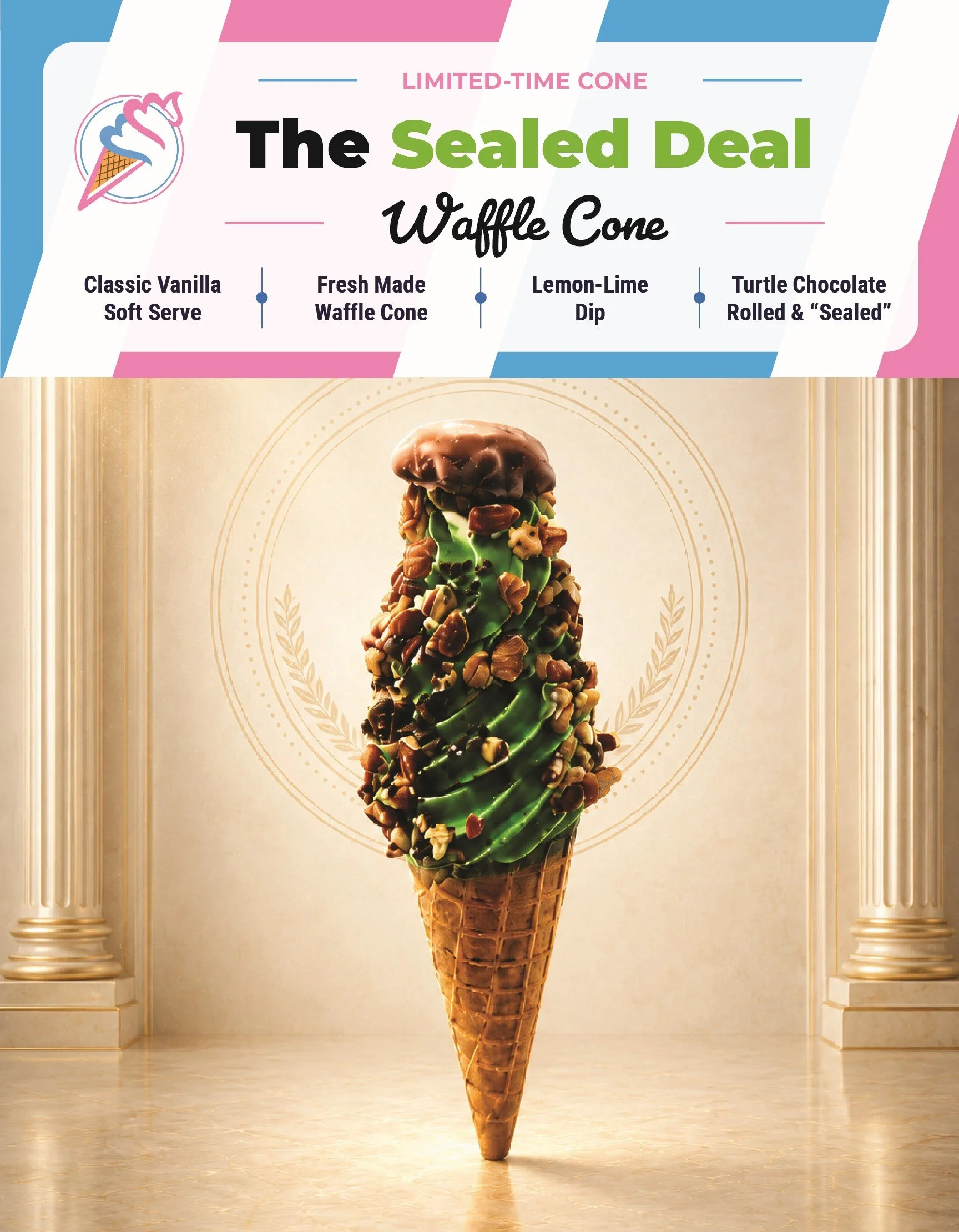 The Sealed Deal, the Brown Beattie O'Donovan sponsored treat at Merla-Mae's National Ice Cream Day