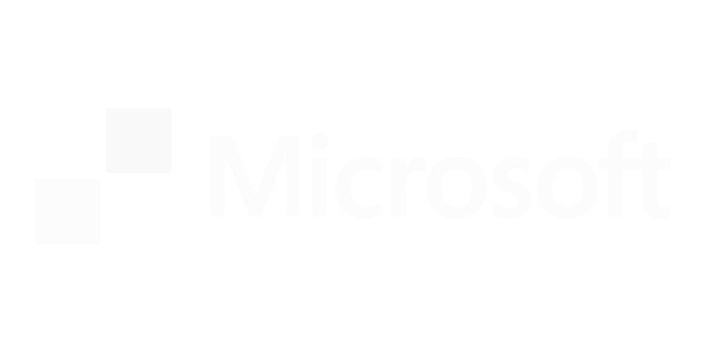 Microsoft logo with a four-square window graphic and the word "Microsoft" in white on a black background.