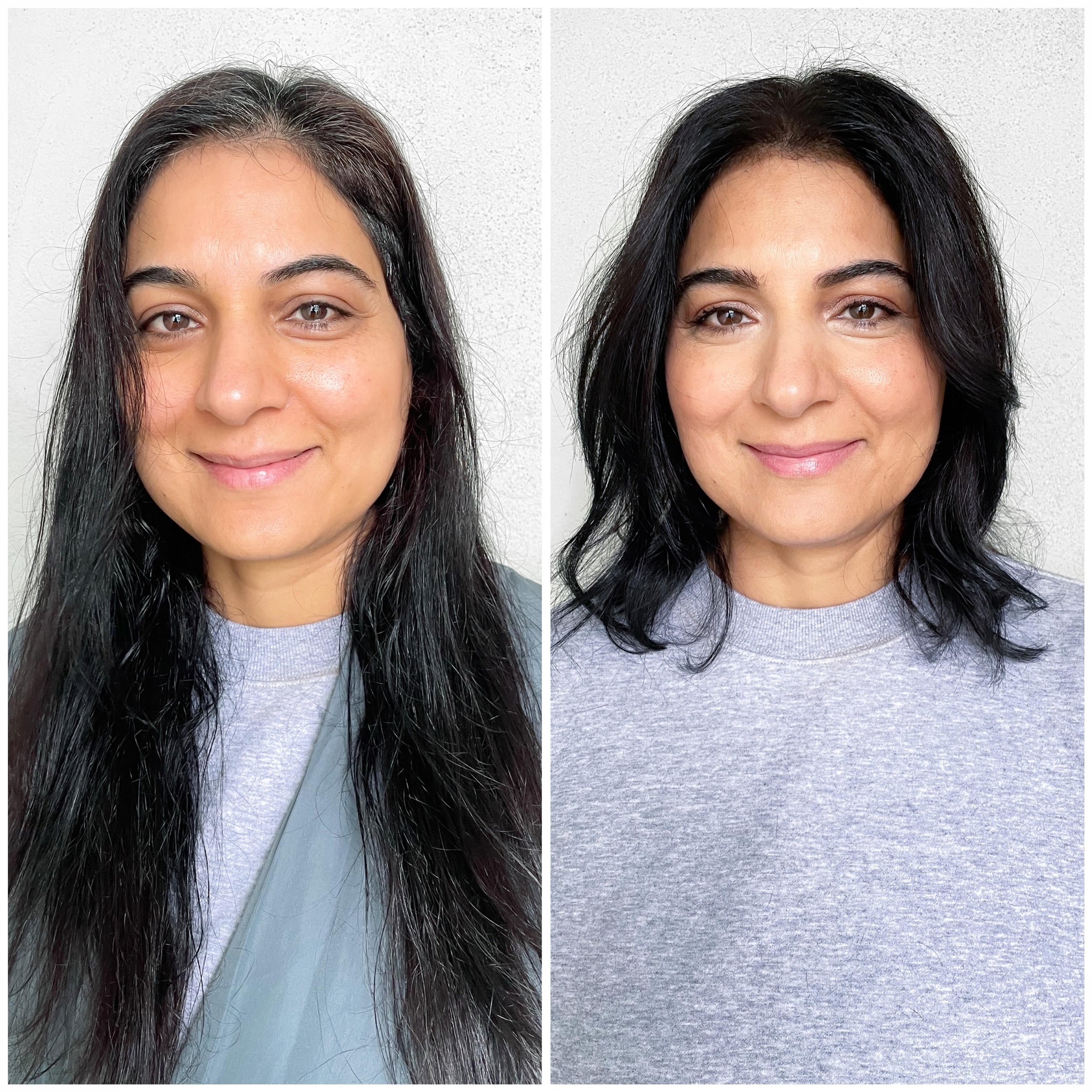MAKEOVER MONDAY&hellip;✨

This Spring refresher for our client, Sandy, was so impactful. After refining and balance out her hair colour, i eliminated several inches from her length created a beautiful texture shoulder length silhouette.  I then creat