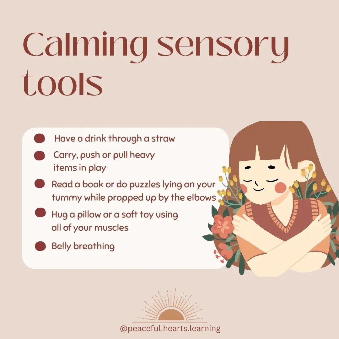 These activities can provide regulating input to the nervous system through proprioception, and can be great tools for children to use to ground and calm their bodies. When we engage the large muscle groups through proprioceptive activities such as t