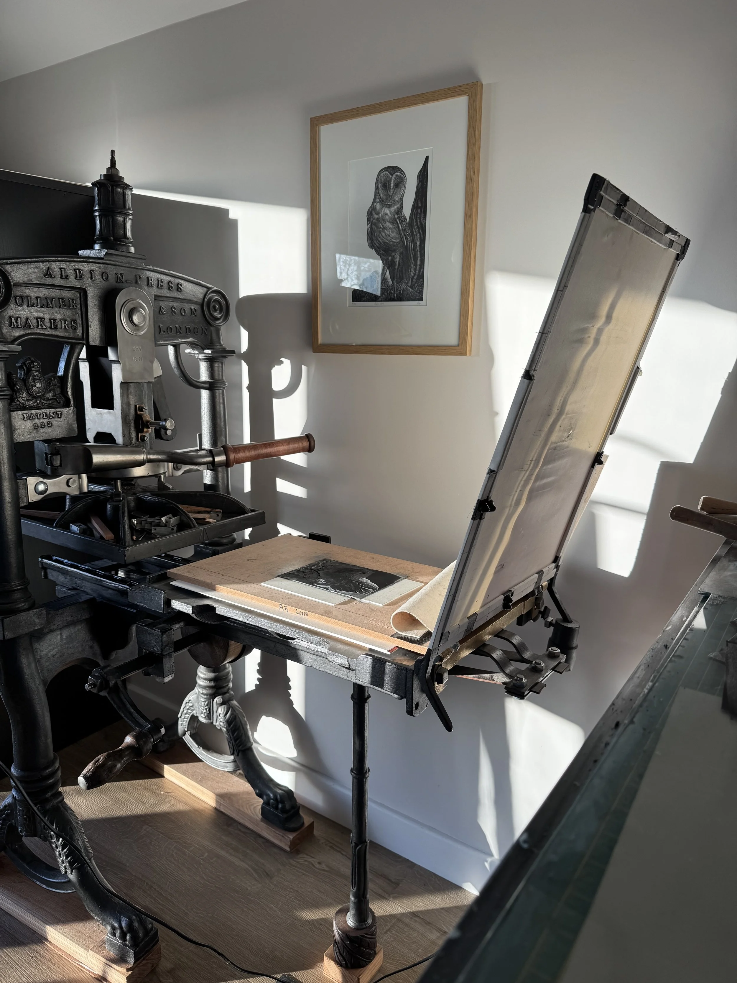 Albion Press made in 1851