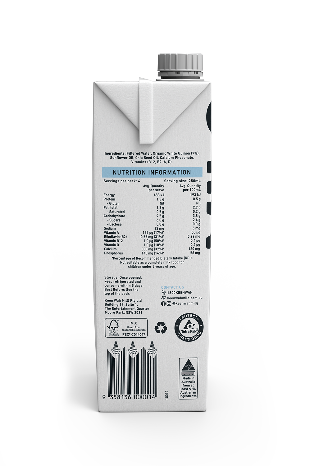 KeenWah MilQ Original 1L — MILQ