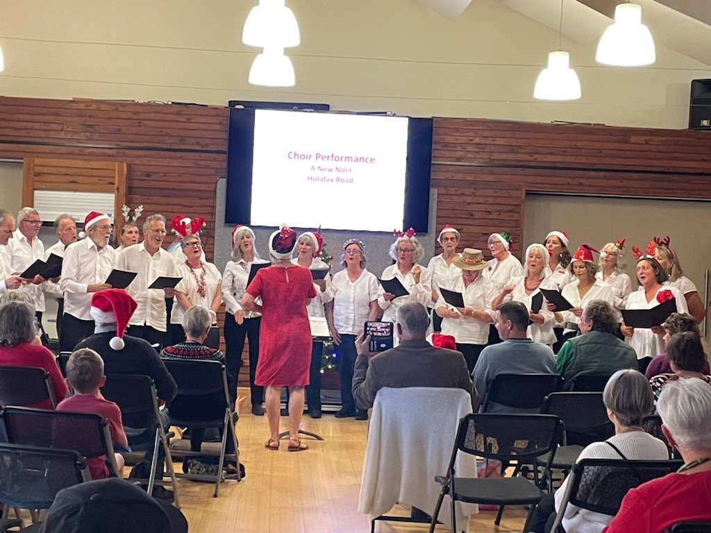 Have a listen ... You can now hear (or hear again) the performance of the Sandy Point Choir  at the Xmas gathering last week.  Enjoy.

www.sandypoint.vic.au/news/community-choir-2025