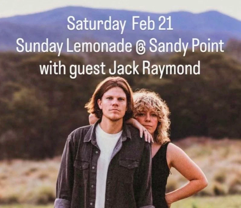 THIS SATURDAY NIGHT..DON'T MISS. 
Sunday Lemonade
https://www.trybooking.com/DIBMN