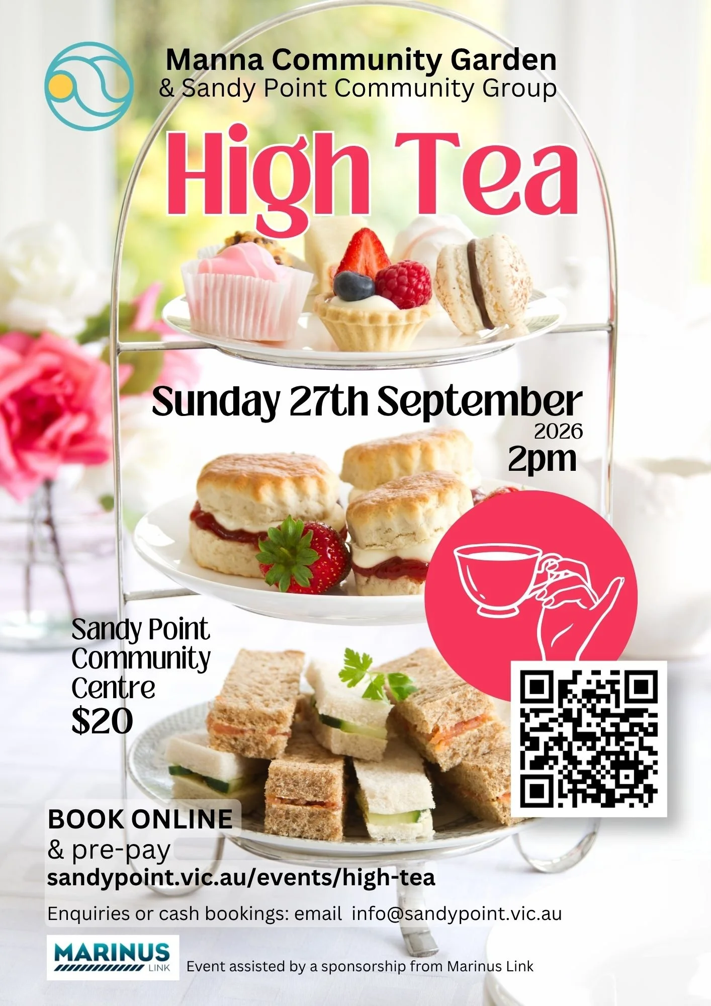Sandy Point High Tea