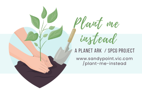 ‘Plant me instead’ 