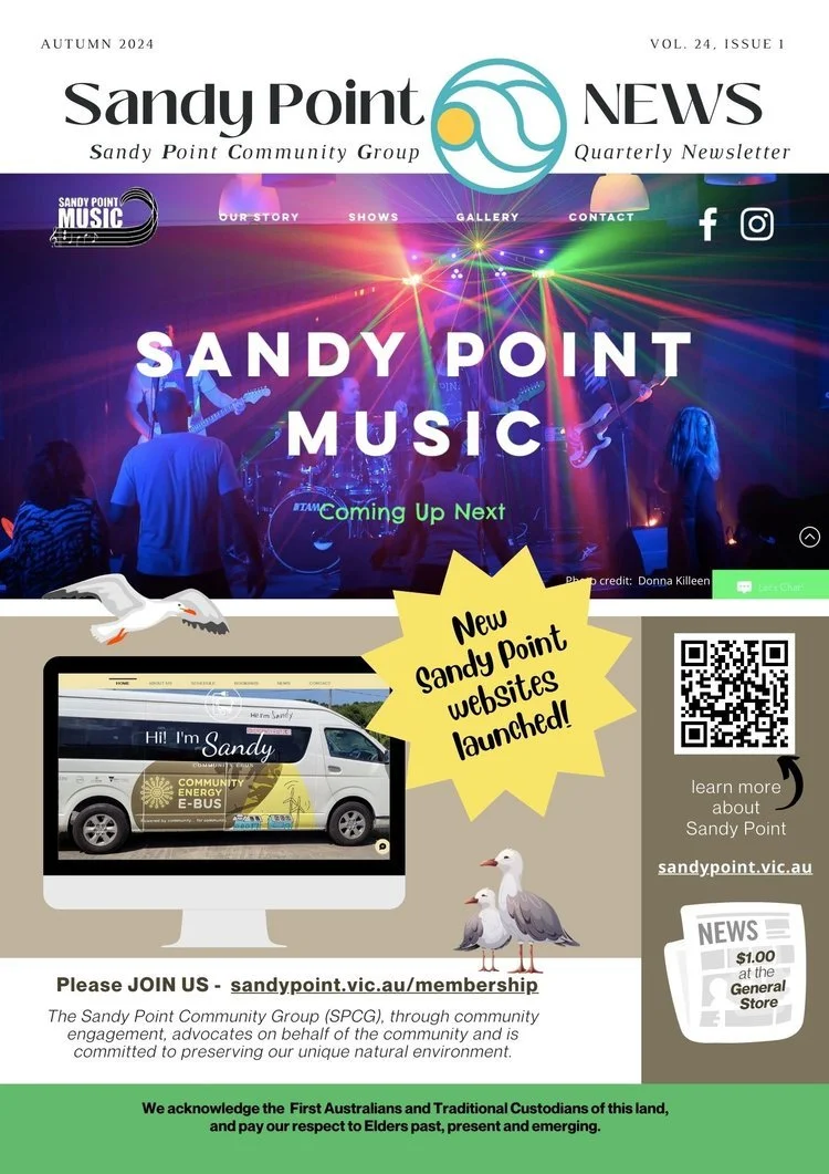 Latest Sandy Point Newsletter is out now. — Sandy Point, Victoria