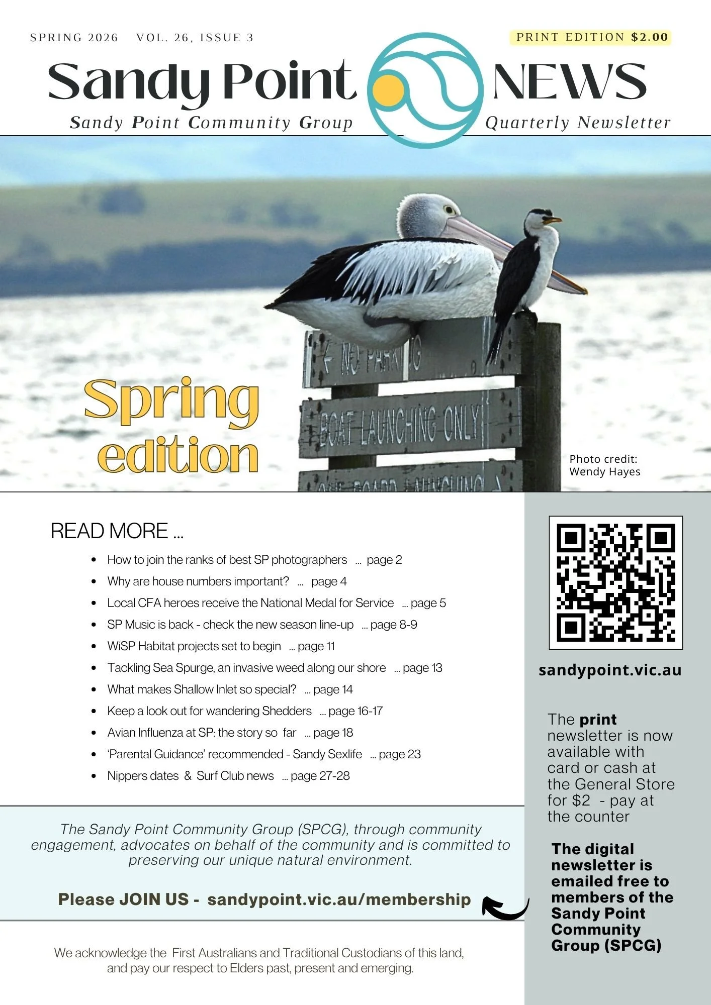 Sandy Point News, Spring 2026