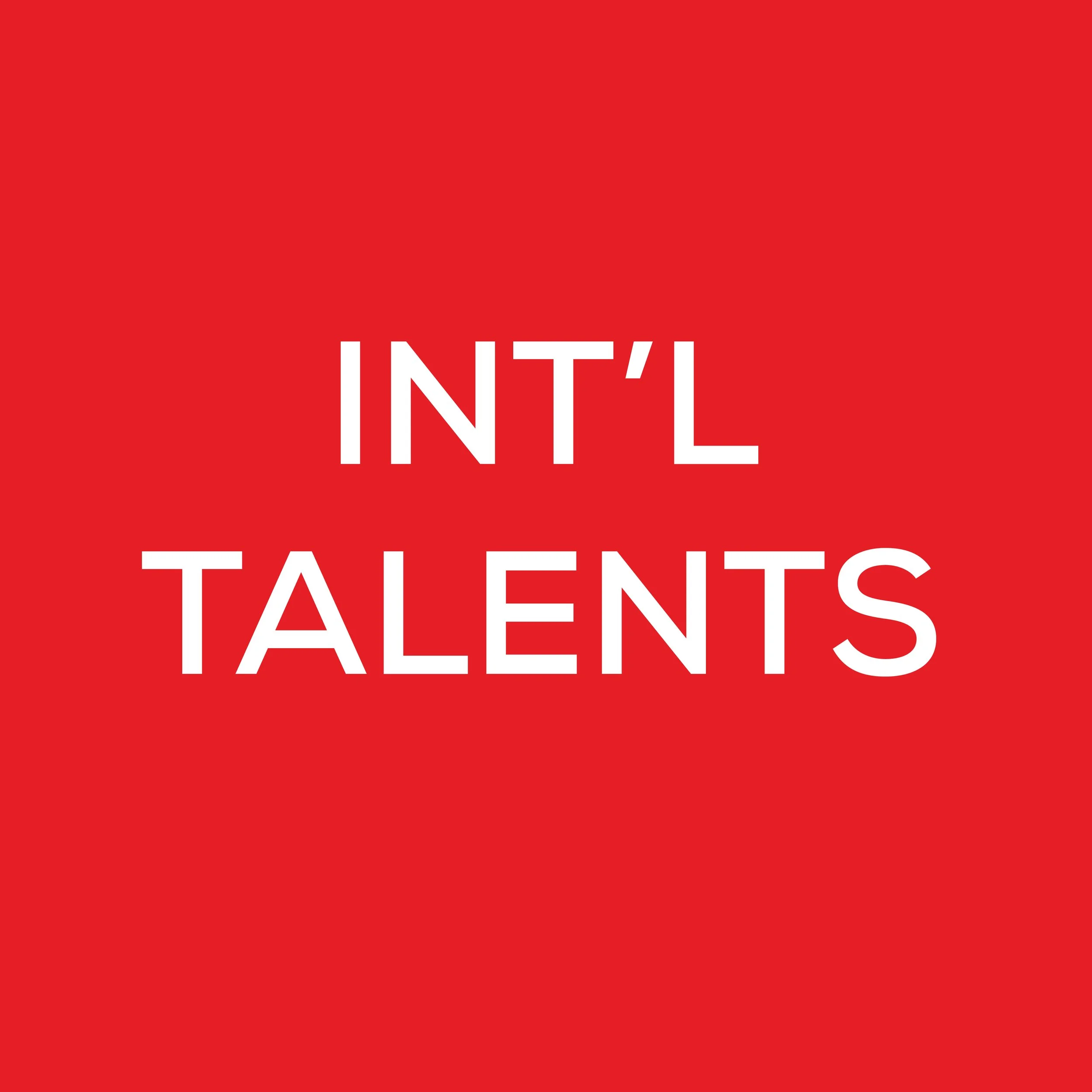 Fineapple Asia - Artistes & Talents - International