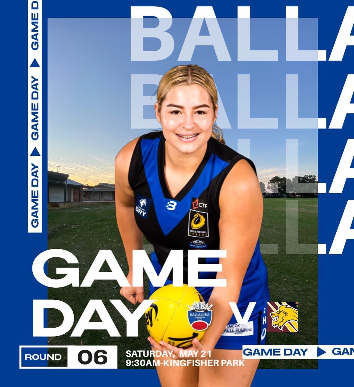 This Saturday come down to Kingfisher oval to watch our women take on Manning Rippers 🖤💙

9:30am start , followed by our men&rsquo;s teams playing Hamersley Carine