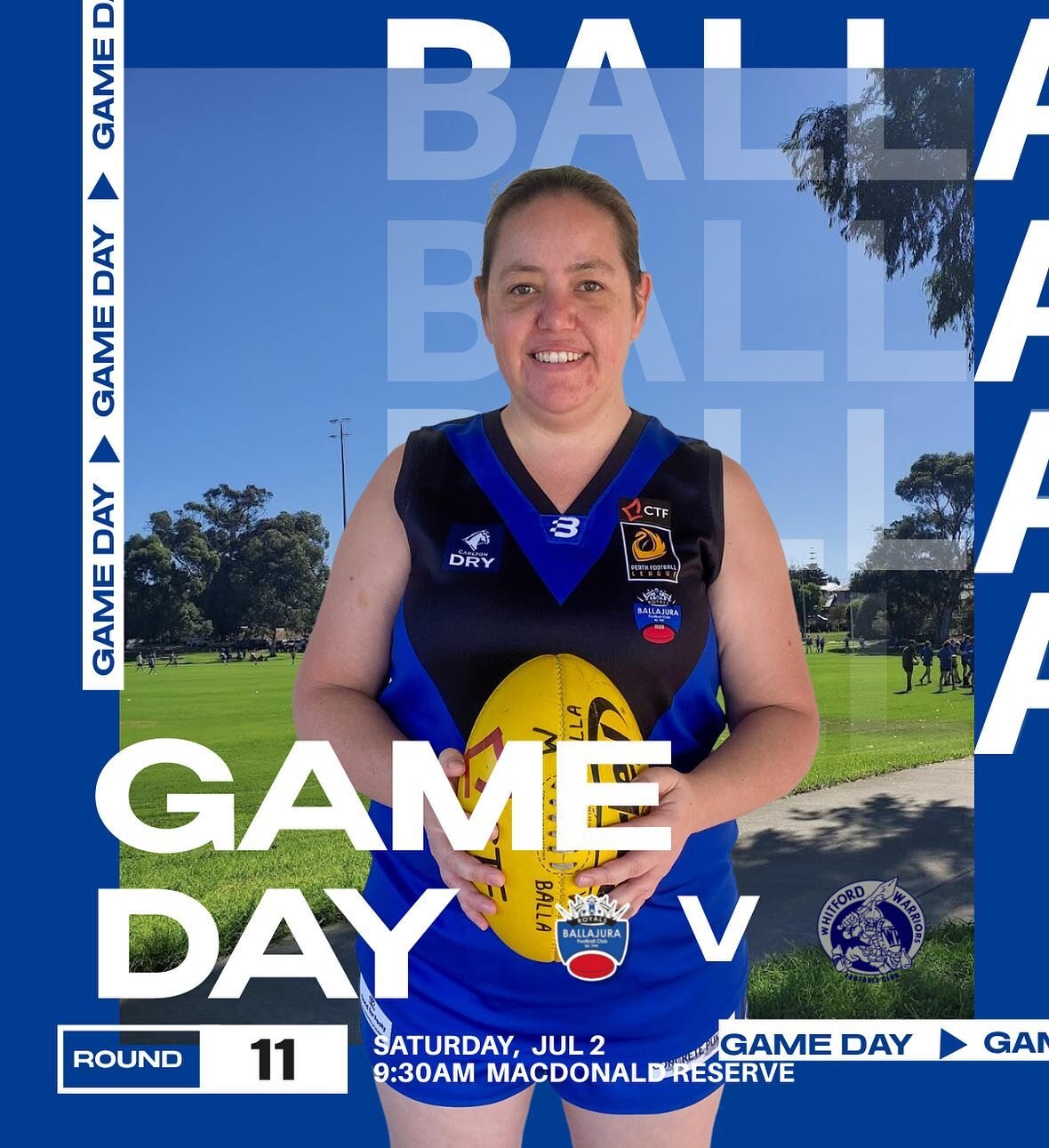 Round 11 

This Saturday come down to MacDonald Reserve and support our girls as they take on Whitfords 

9:30am bounce down