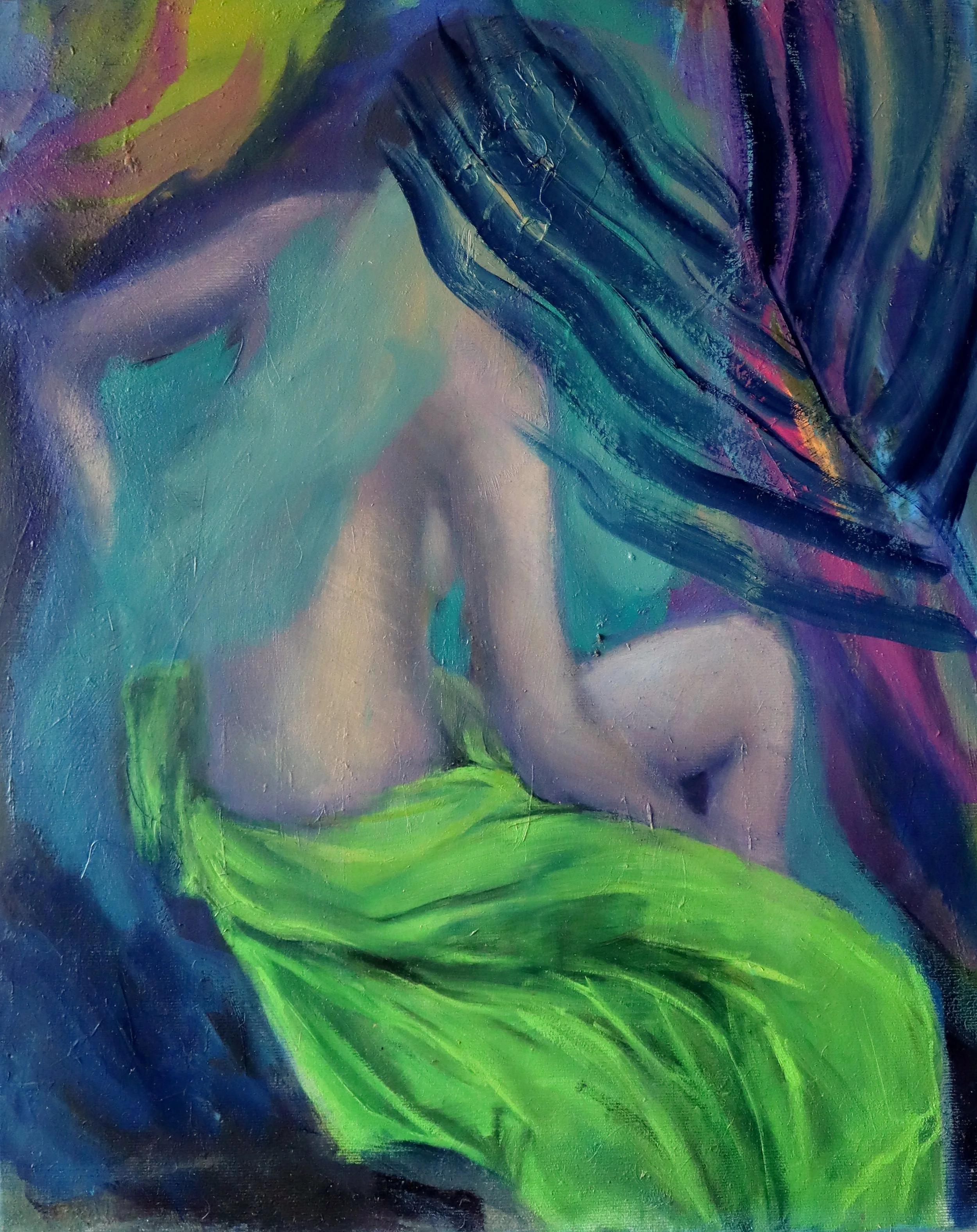 Suite No. 2 in A minor - oil on canvas/ 40x50cm/2021-2022