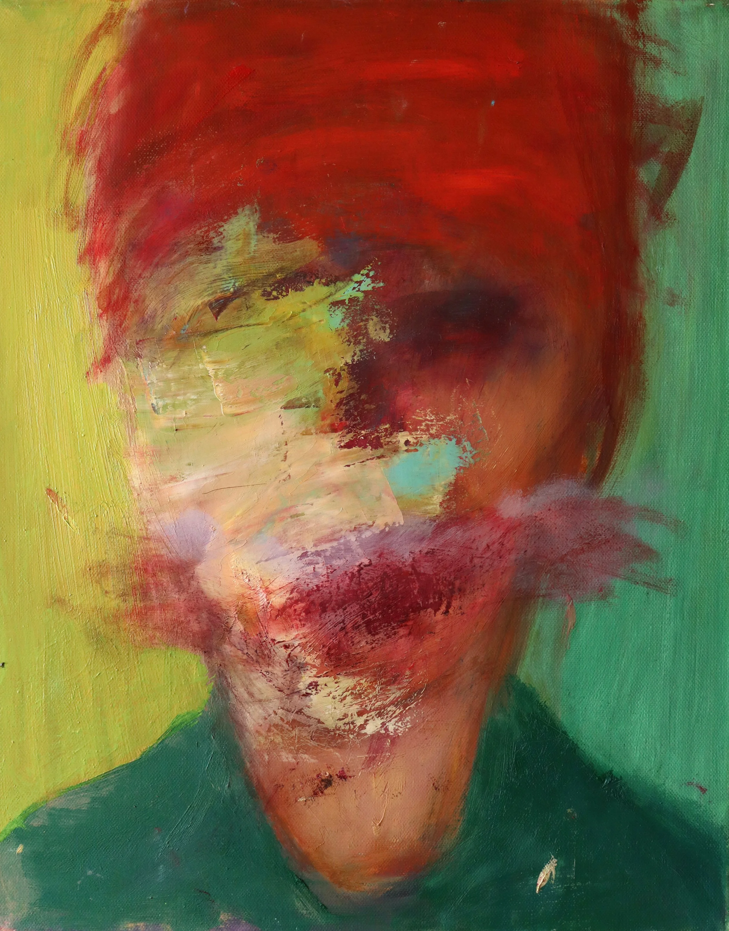 Portrait 15 - oil on canvas/ 40x50cm/ 2016