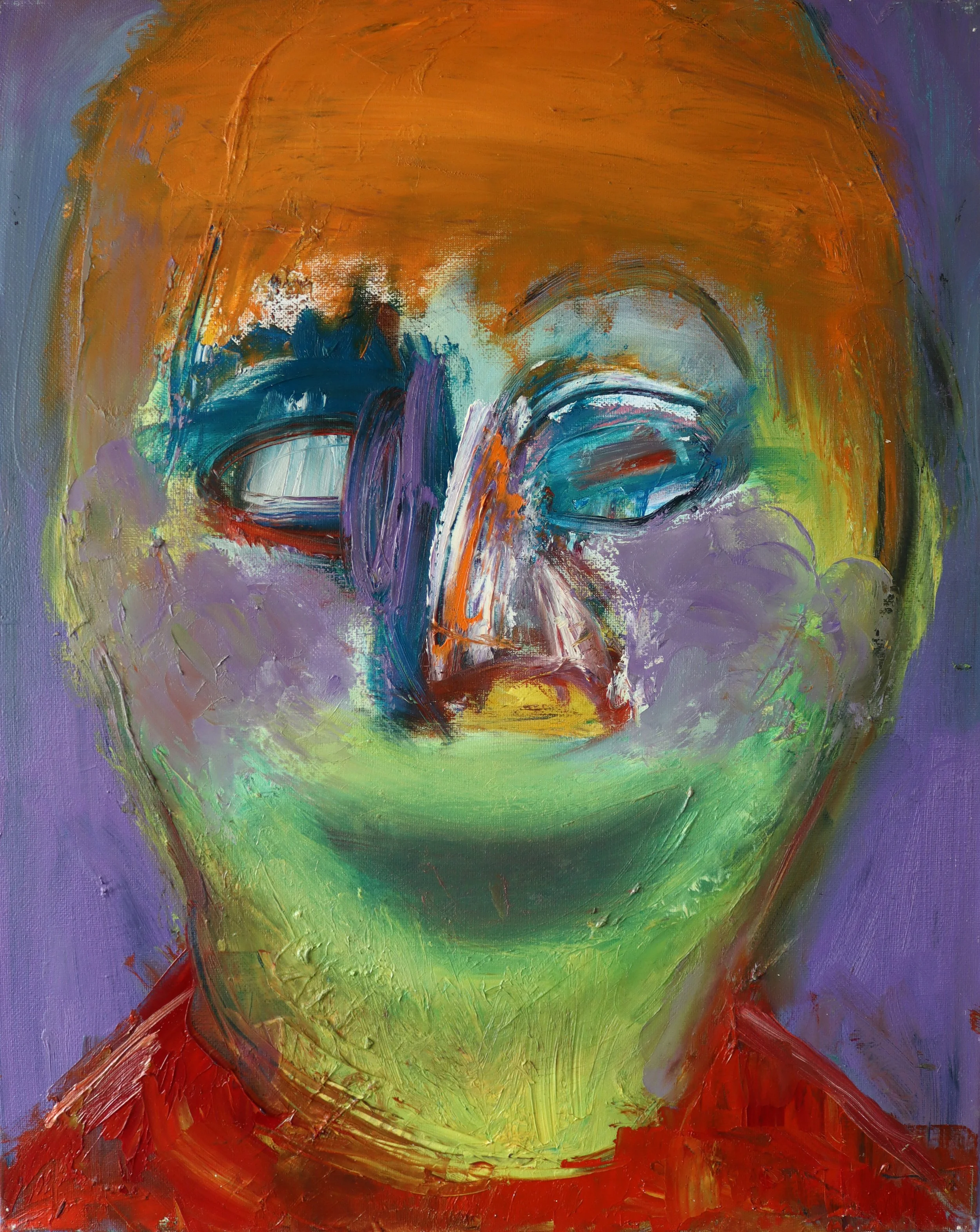 Portrait 22 - oil on canvas/ 40x50cm/ 2019