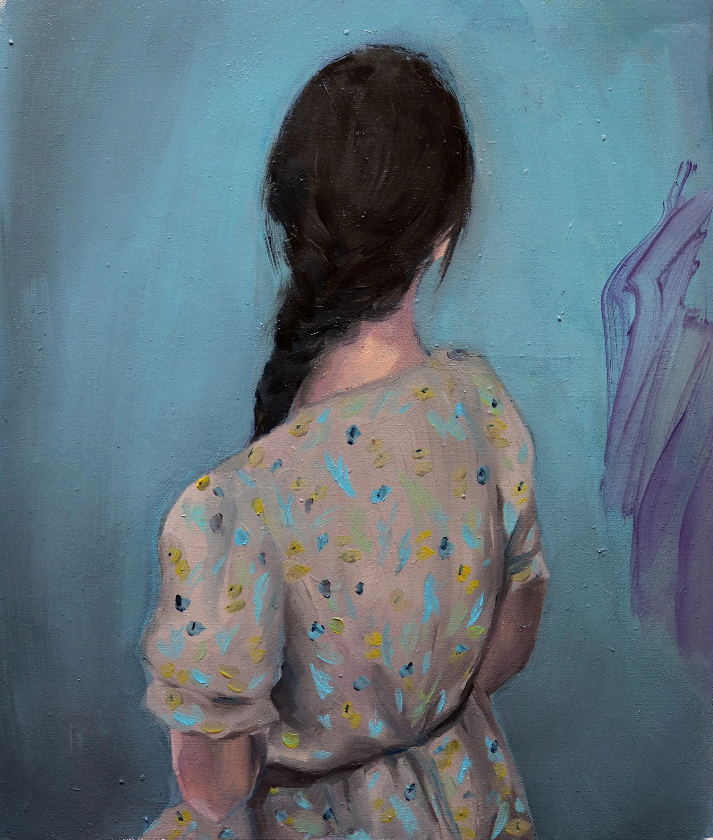 Basic braid - oil on linen/ 30x40cm/ 2022 
