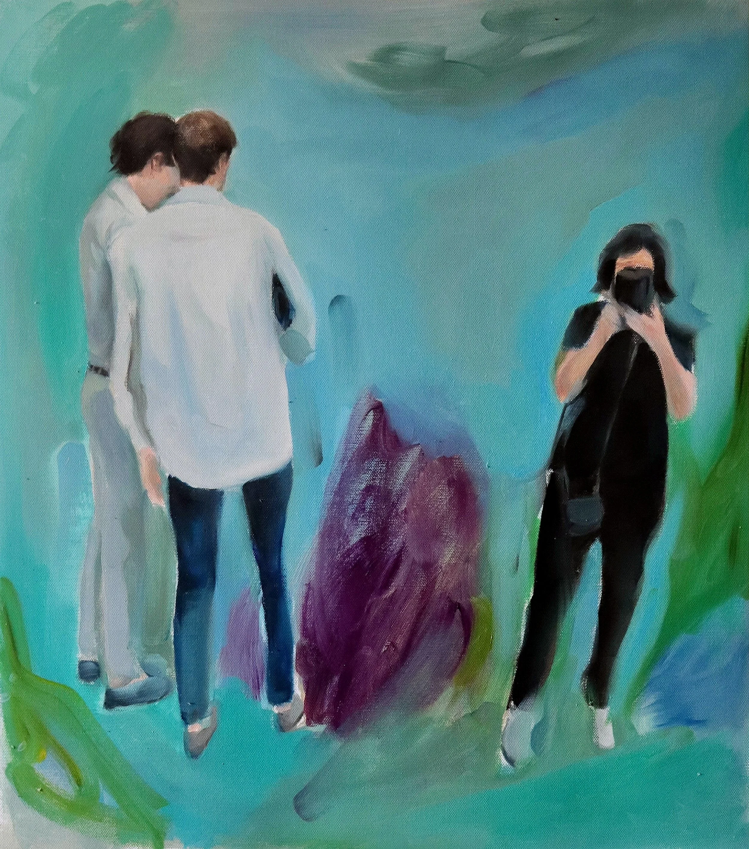 Paradis Artificiel - oil on canvas/ 2022