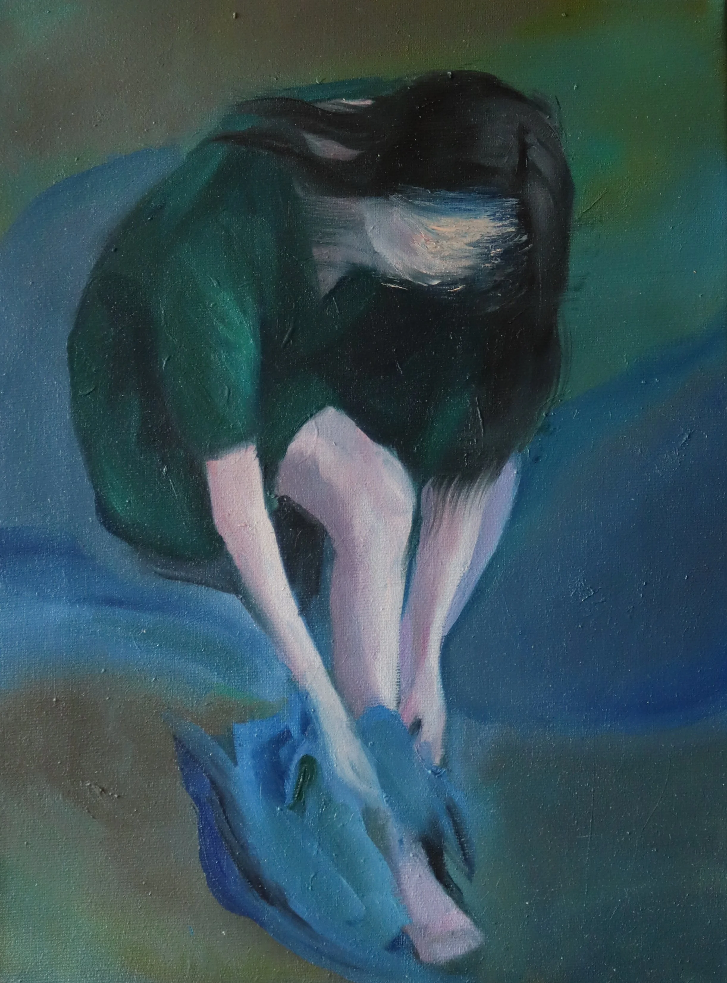 La chanson silenceuse - oil on canvas/ 30x40cm/ 2022