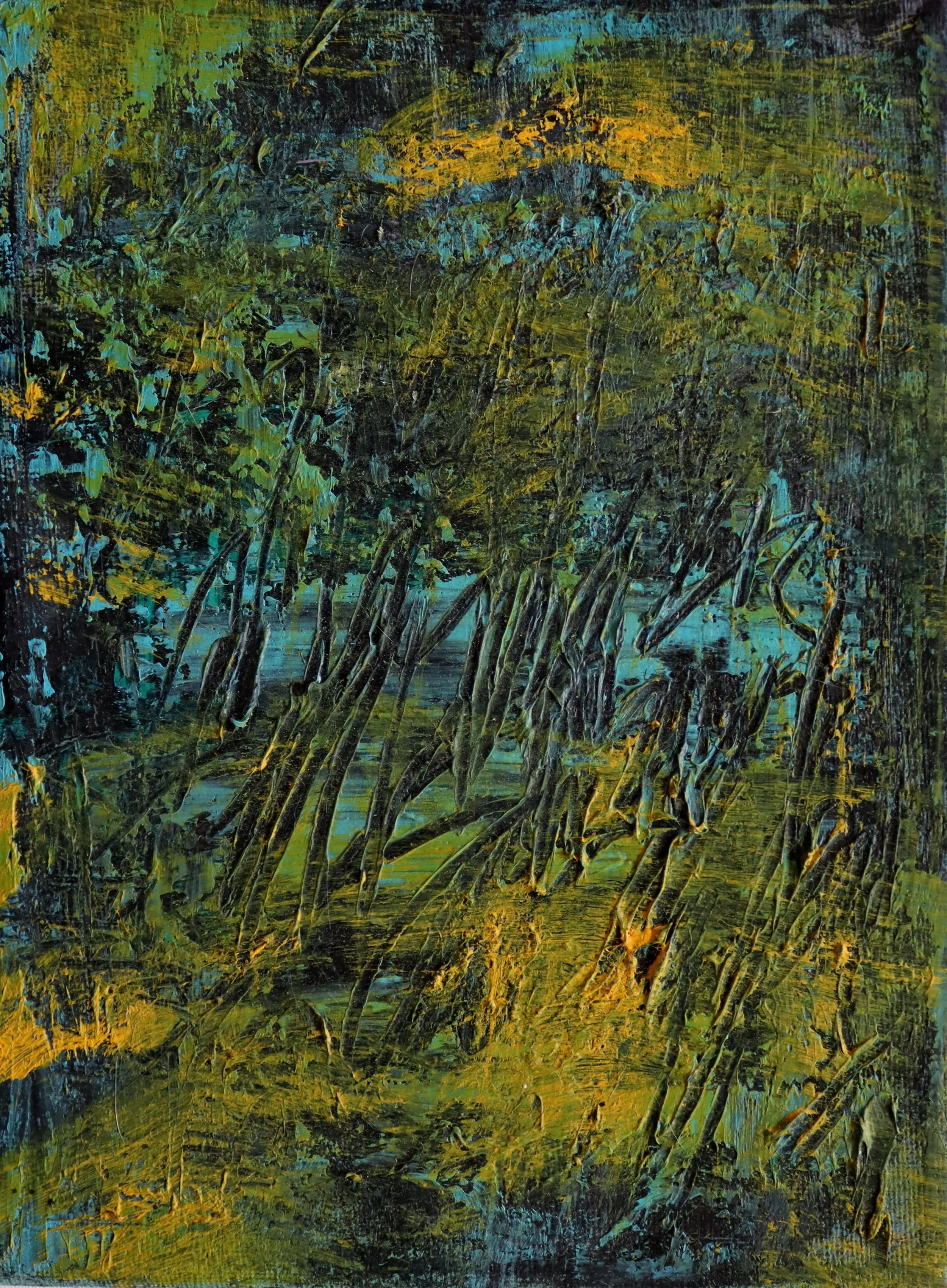 Untitled - oil on canvas/ 24x30cm/ 2020