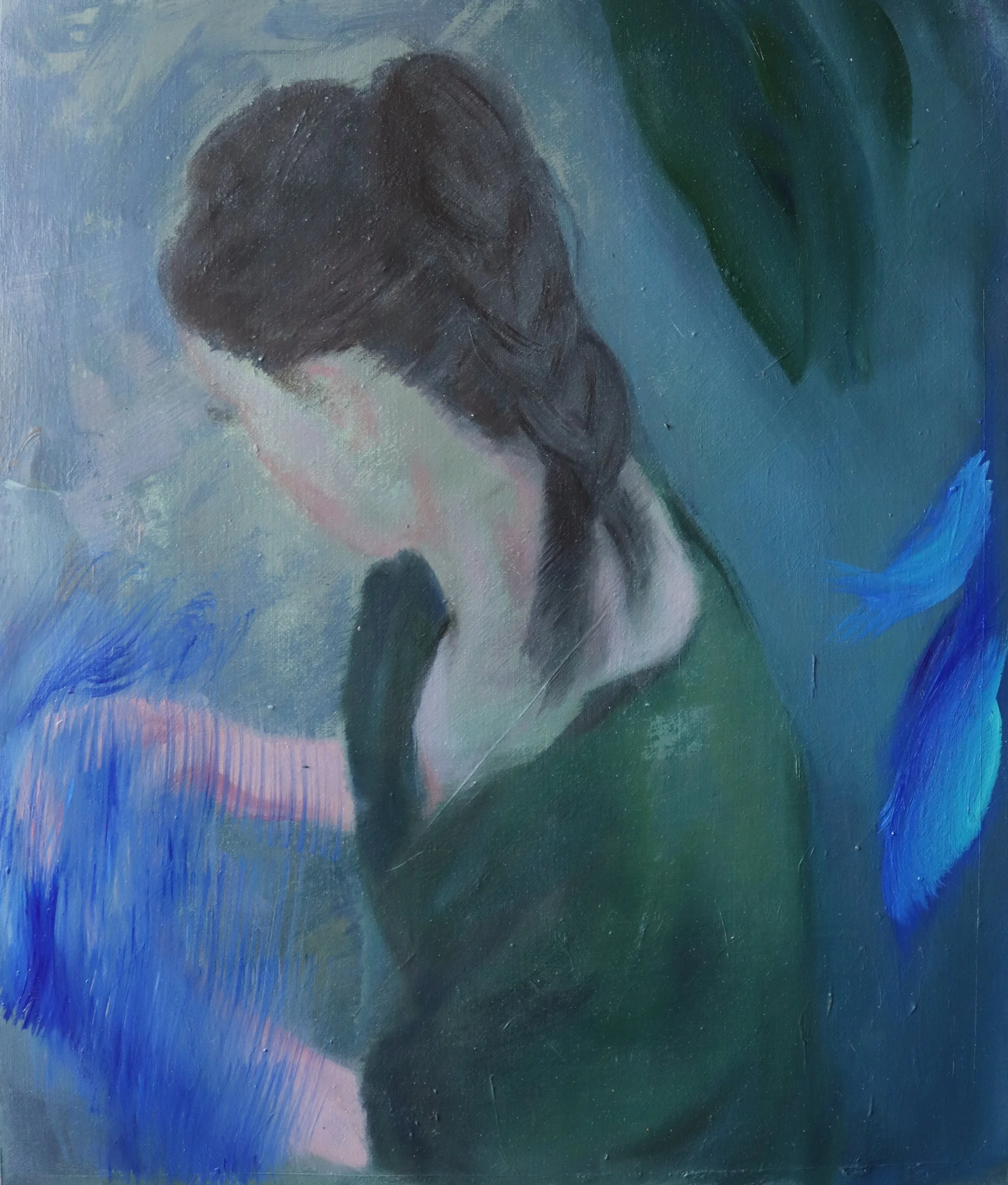 Il y a encore d`espoir - oil on linen/ 25x30.5cm/ 2022