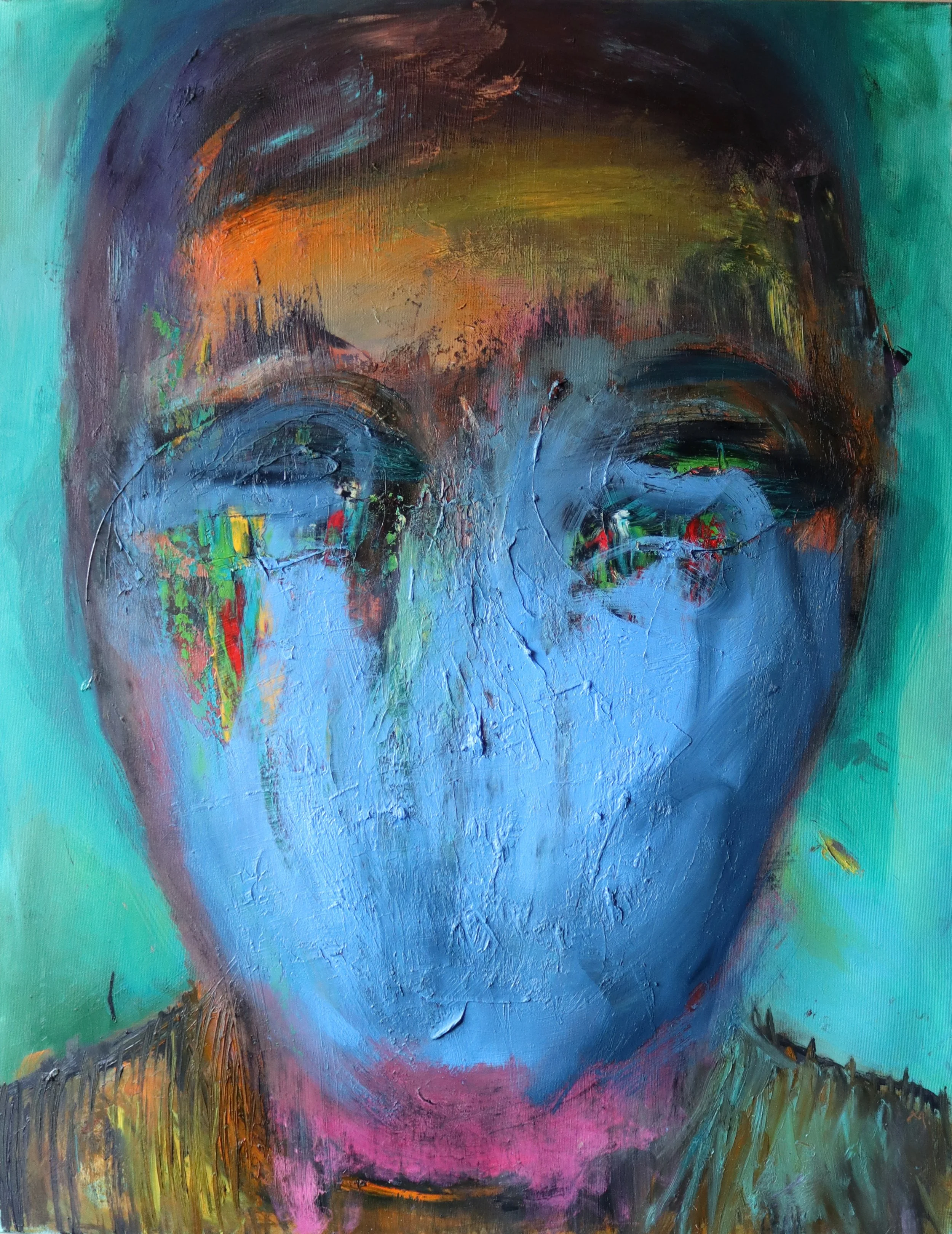 Portrait 39 - oil on canvas/ 70x90cm/ 2022