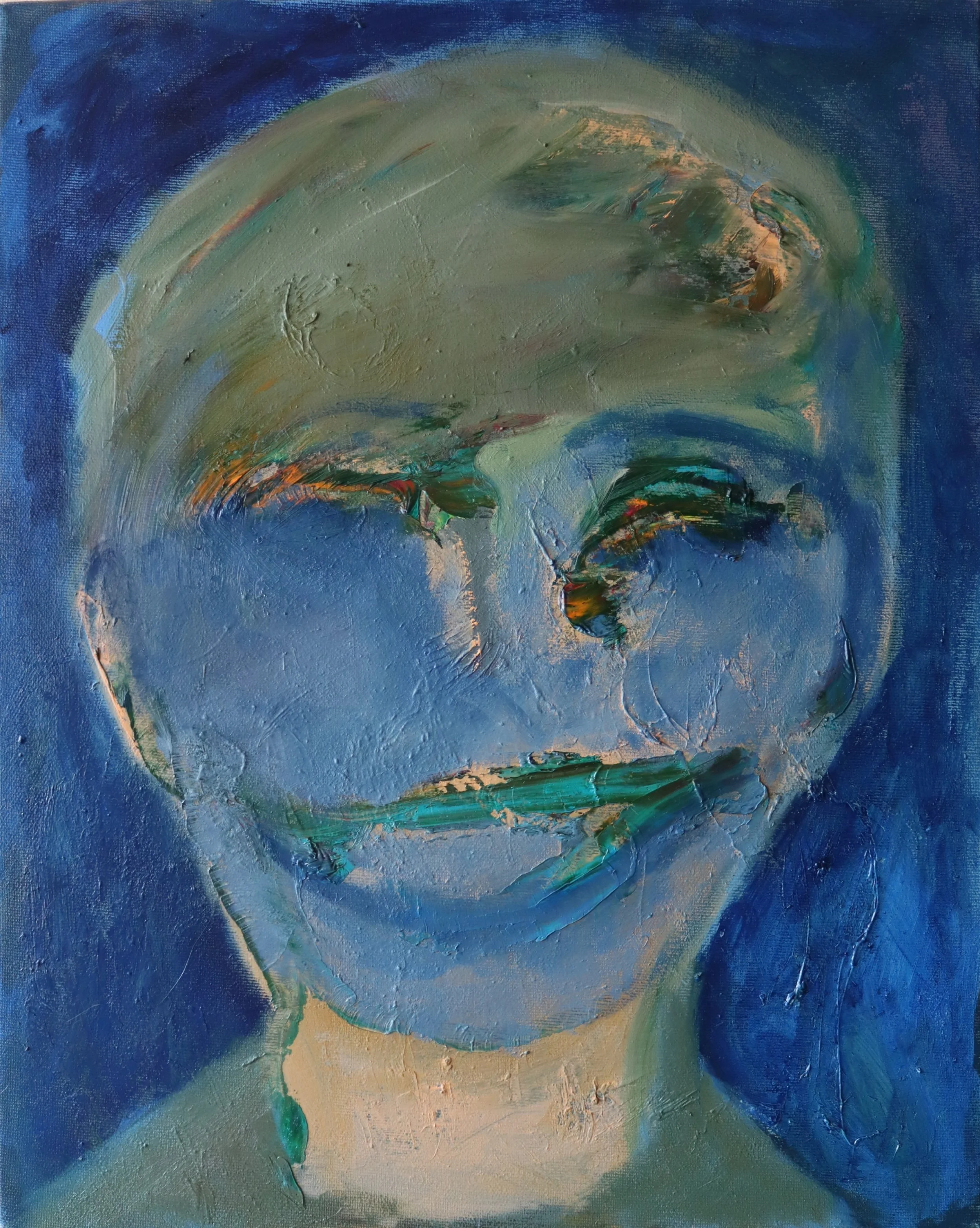Portrait 45 - oil on canvas/ 40x50cm/ 2022