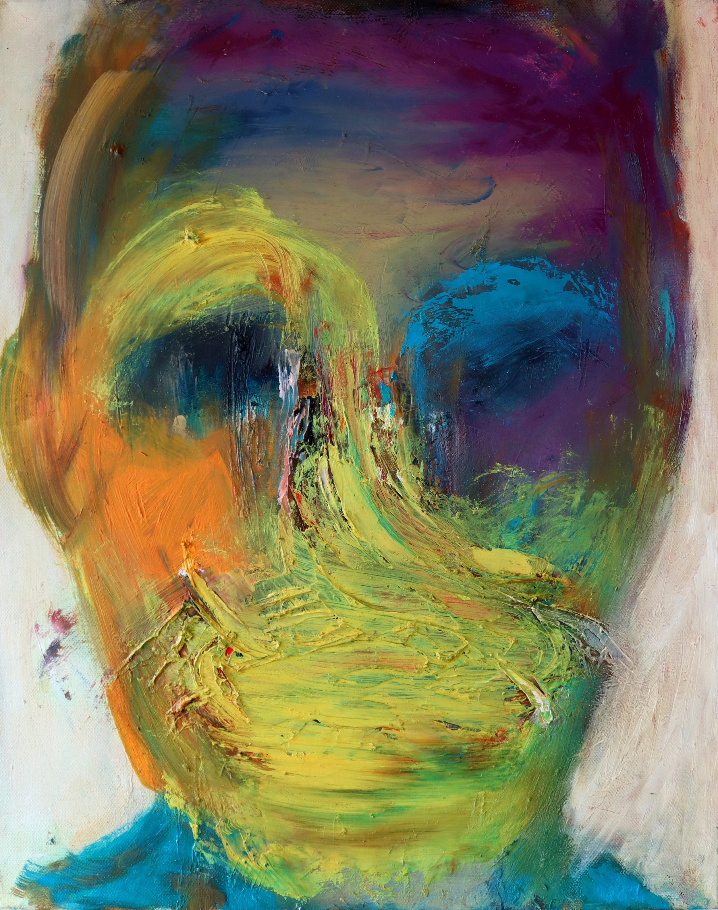 Portrait 19 - oil on canvas/ 40x50cm/ 2017