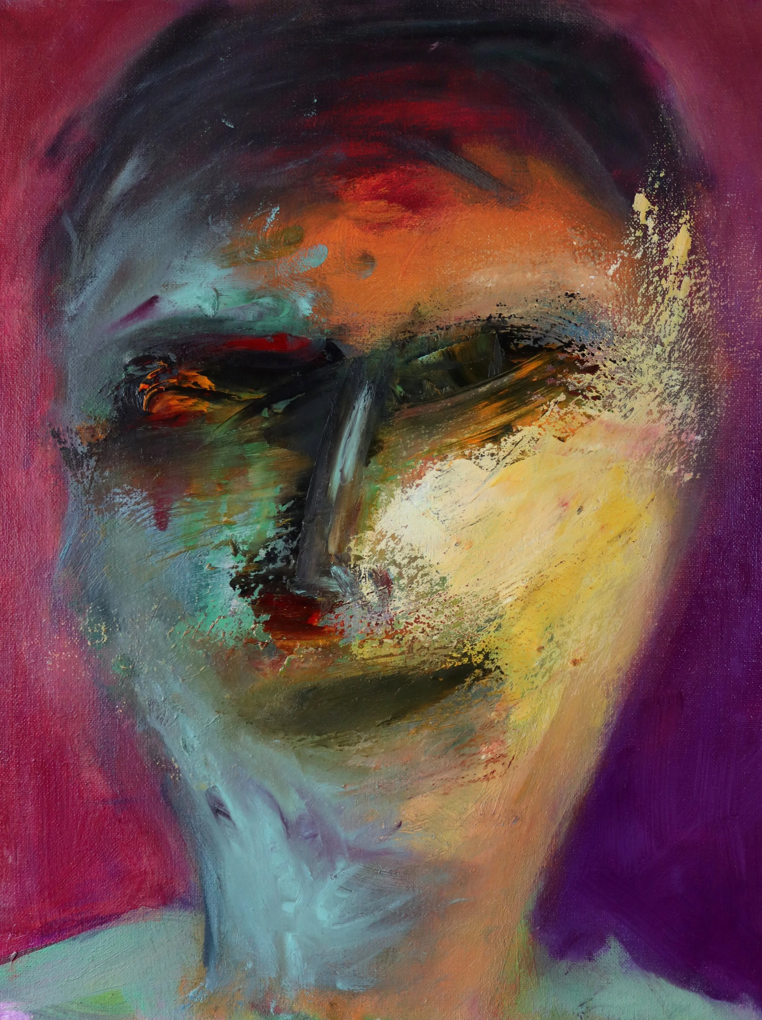 Portrait 11 - oil on canvas/ 40x50cm/ 2015