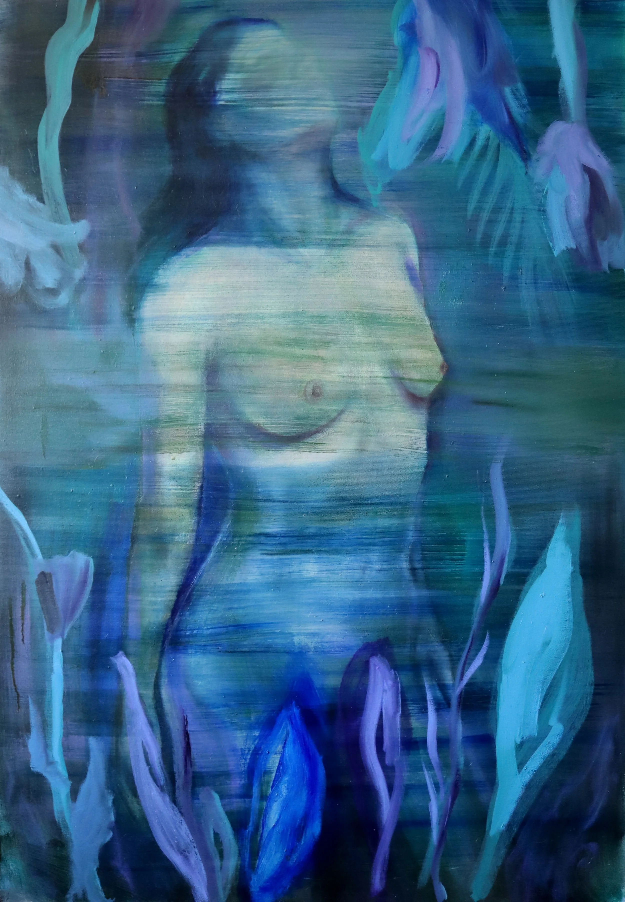 Les fleures du mal - oil on canvas/ 70x100cm/ 2021-2022