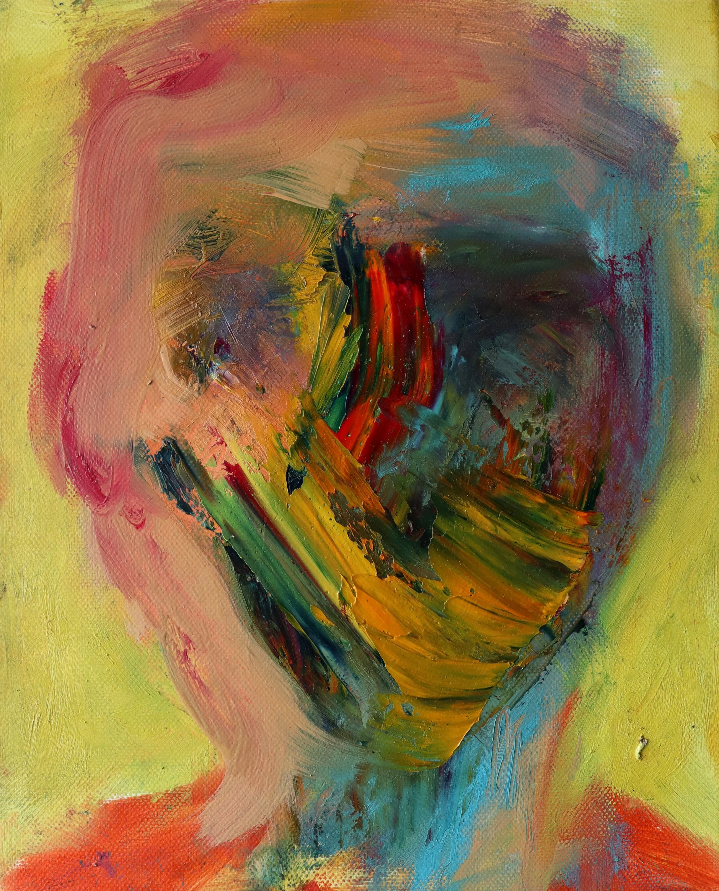 Portrait 1 - oil on canvas/ 30x40cm/ 2017