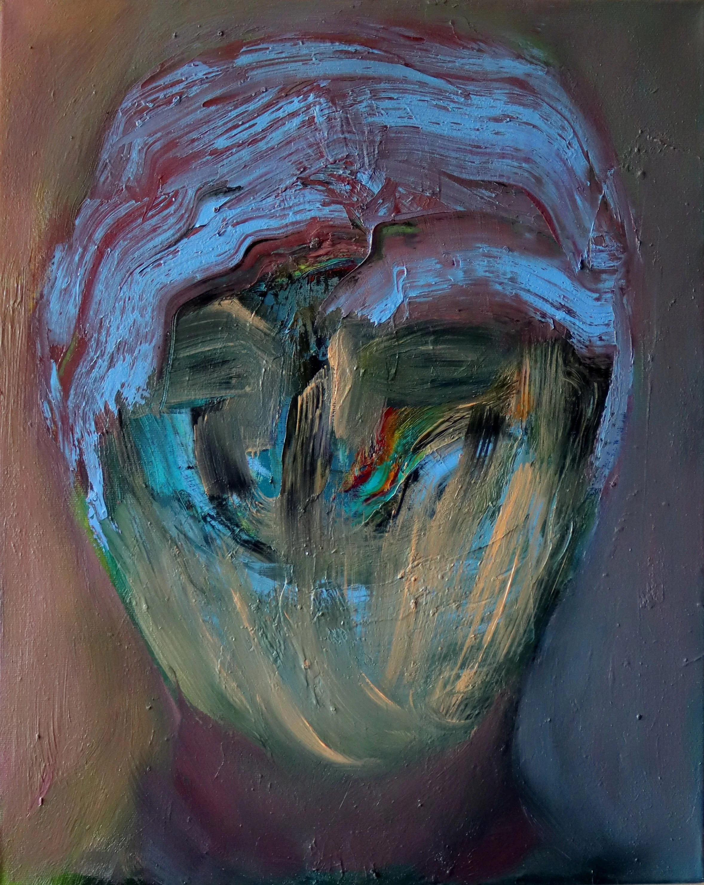 Portrait 42 - oil on canvas/ 40x50cm/ 2022