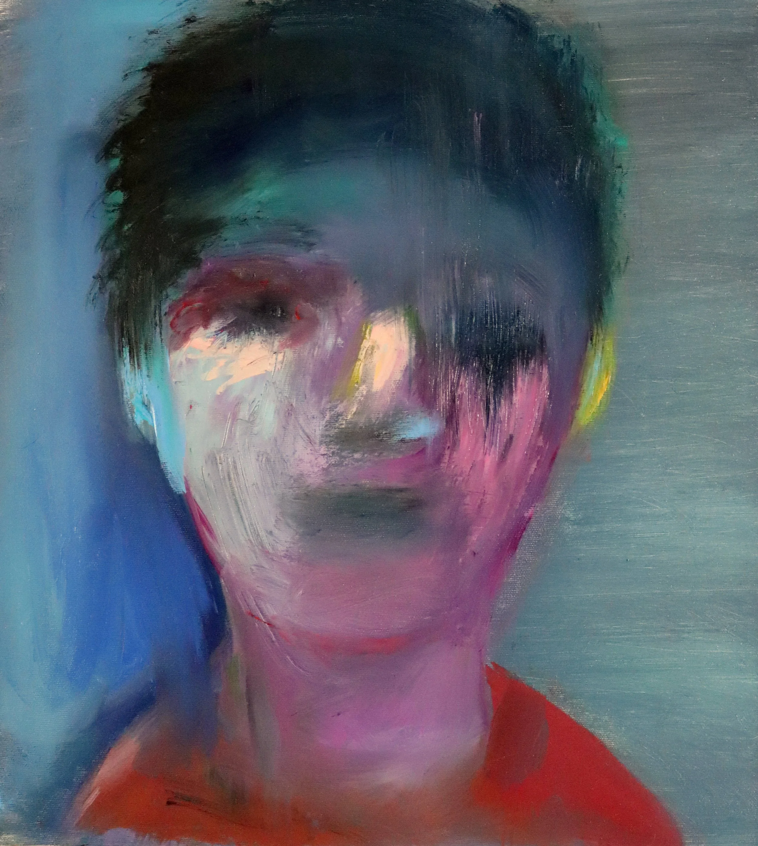 Portrait 31 - oil on canvas/ 45x50cm/ 2021