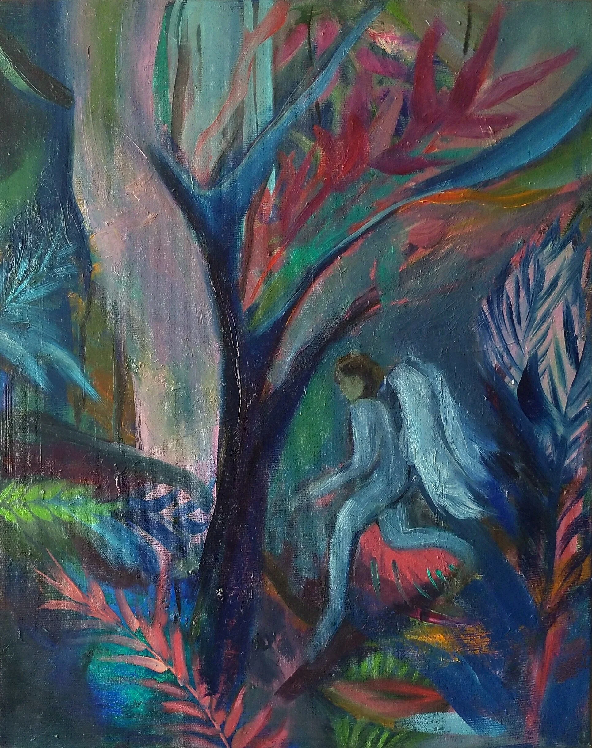 I've been here before - oil on canvas/ 40x50cm/ 2021