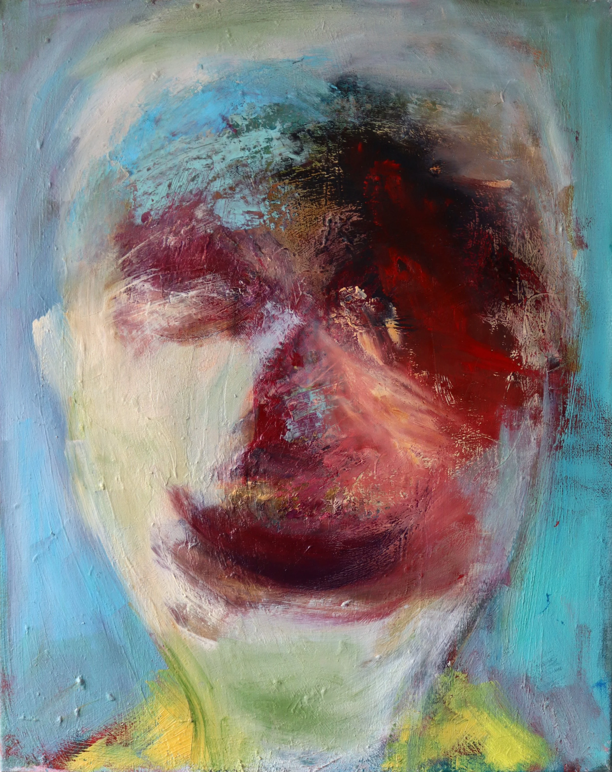 Portrait 17 - oil on canvas/ 40x50cm/ 2016