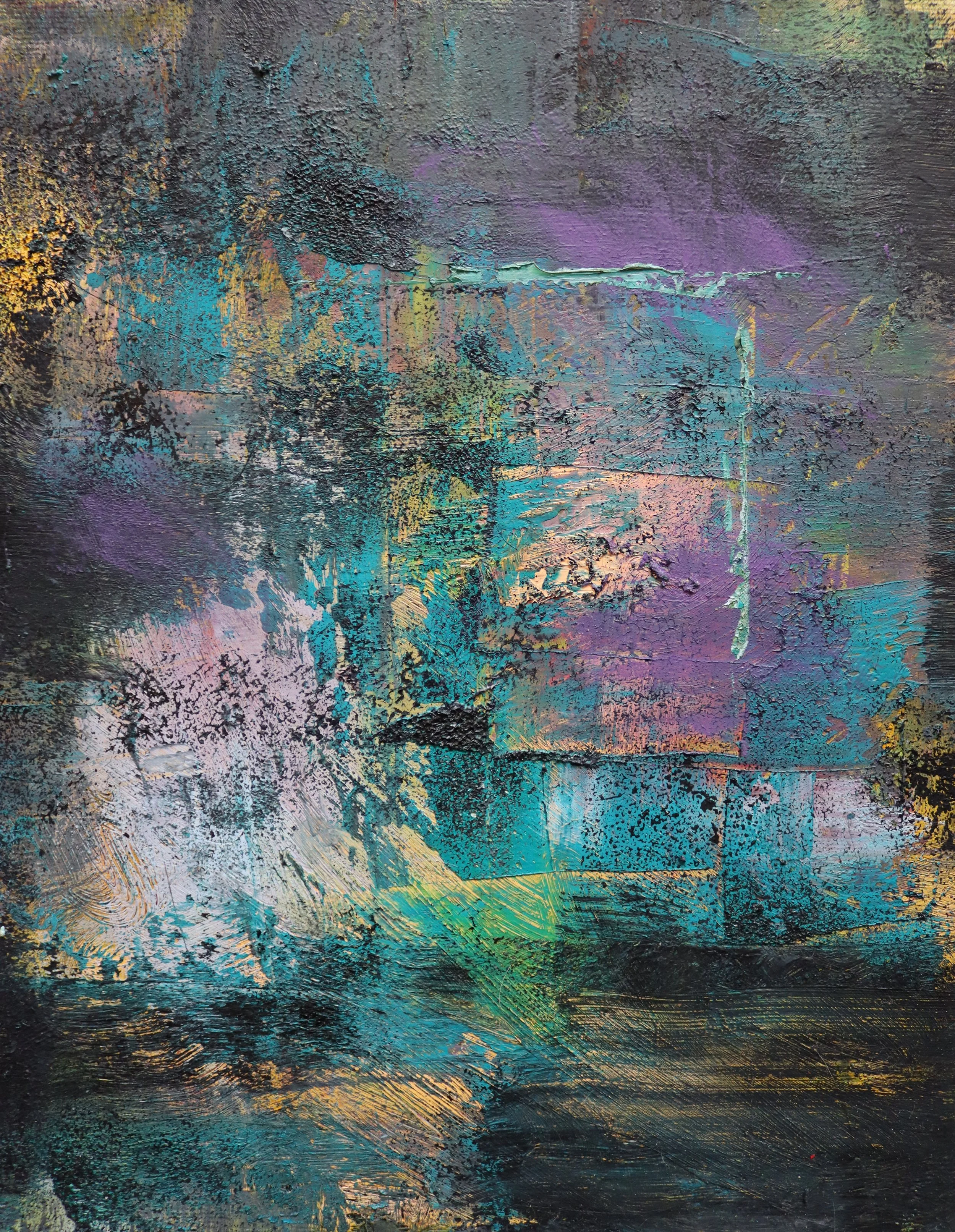 La fenêtre - oil on canvas/ 24x30cm/ 2020