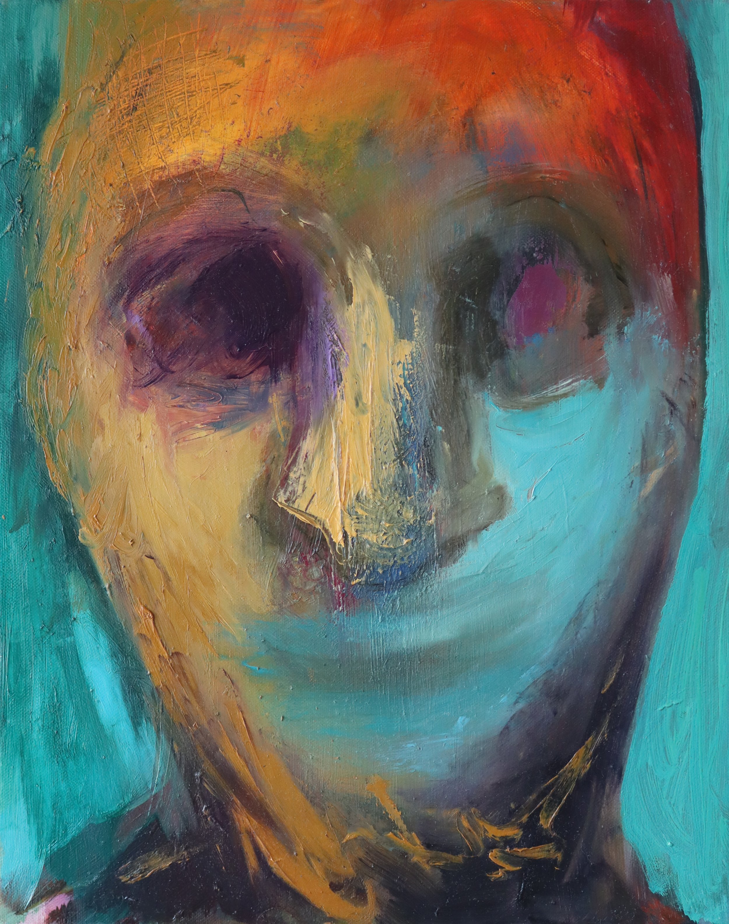 Portrait 24 - oil on canvas/ 40x50cm/ 2018