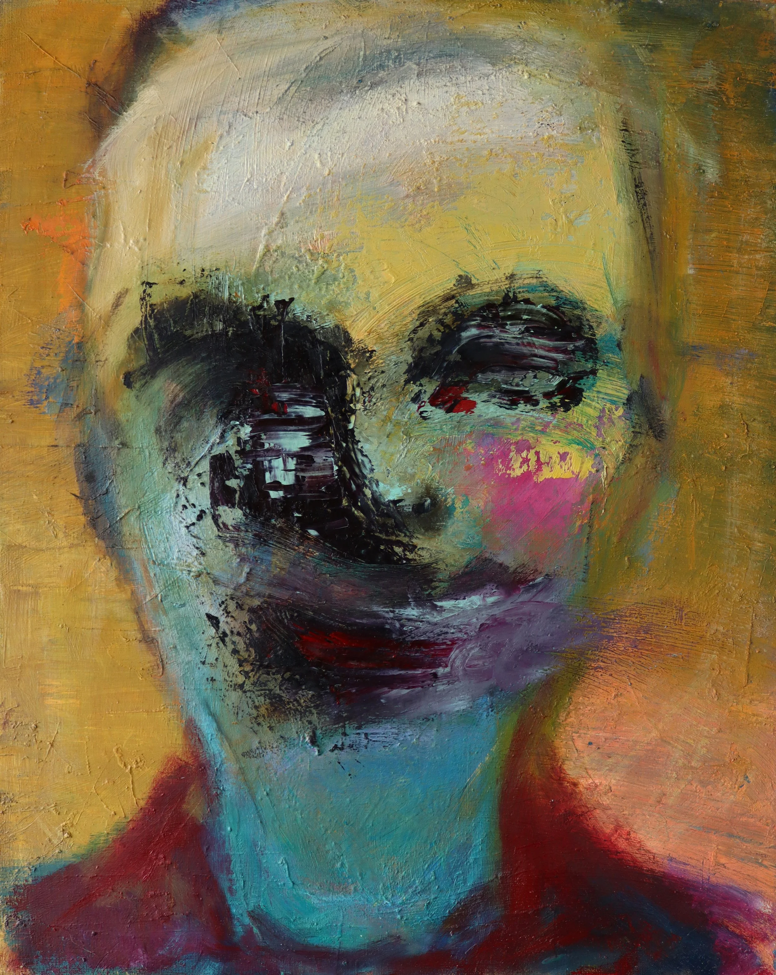 Portrait 5 - oil oncanvas/ 40x50cm/ 2015