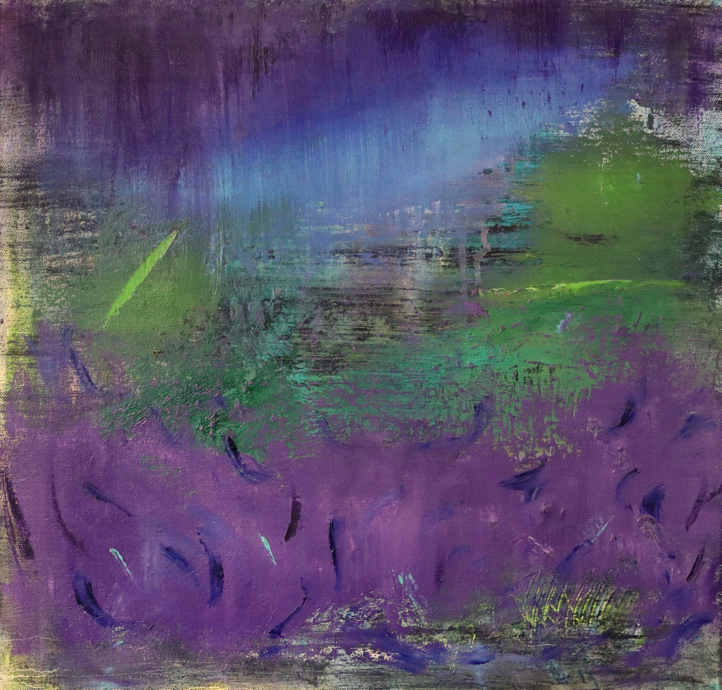 Purple rain - oil on canvas/ 40x55cm/ 2020