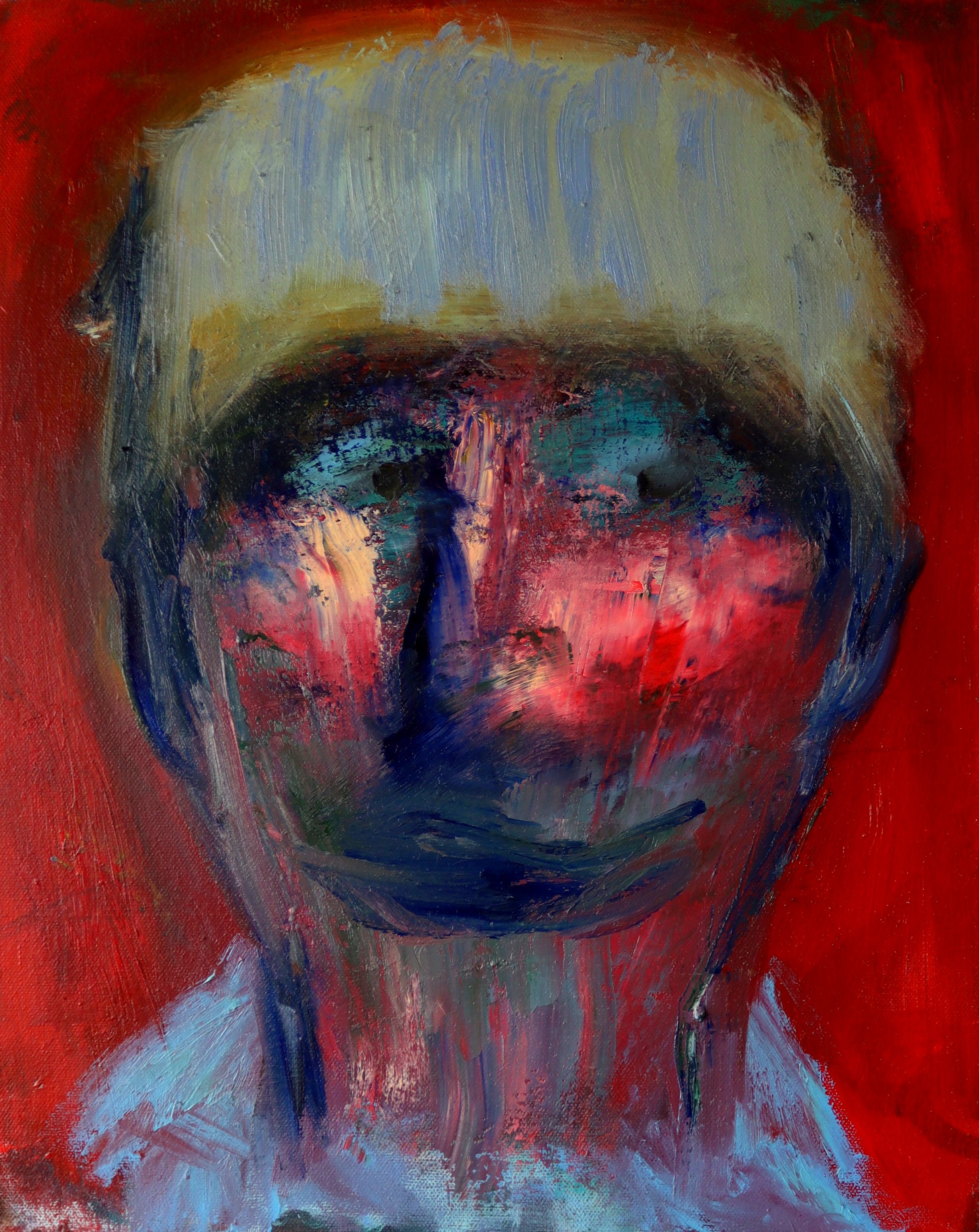 Portrait 35 - oil on canvas/ 40x50cm/ 2021
