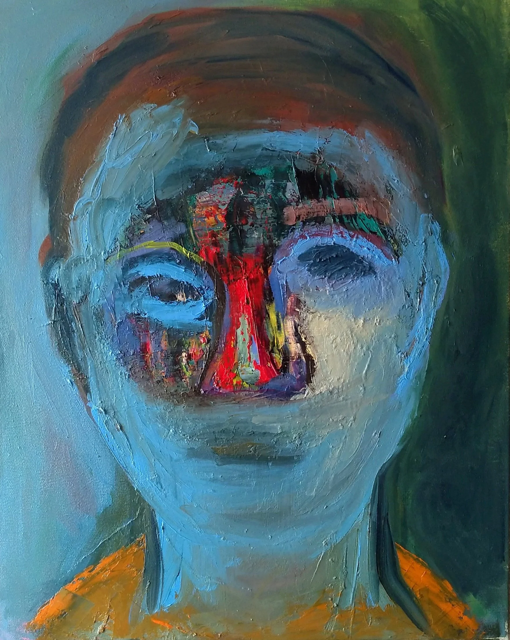 Portrait 37 - oil on canvas/ 40x50cm/ 2021