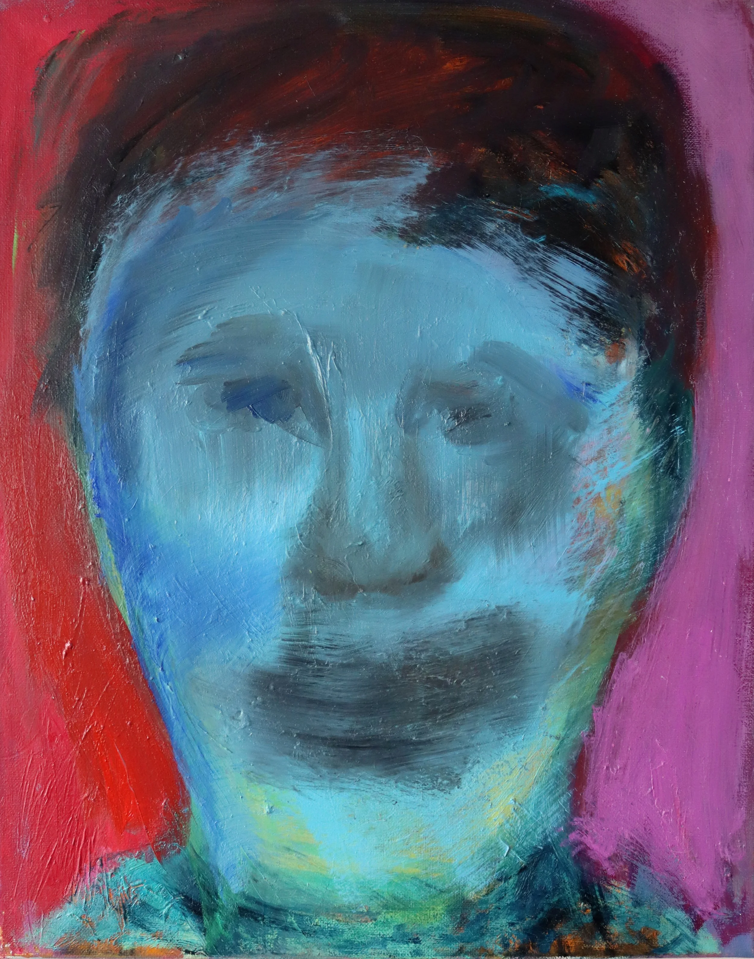 Portrait 30 - oil on canvas/ 40x50cm/ 2021
