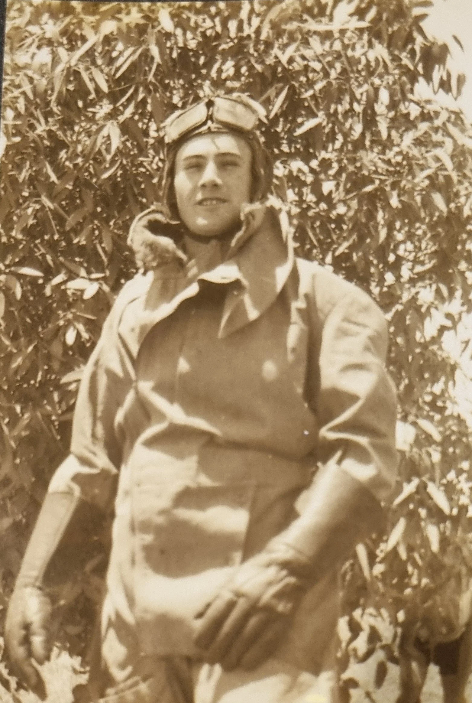 JW Smith in RAAF Flying Gear