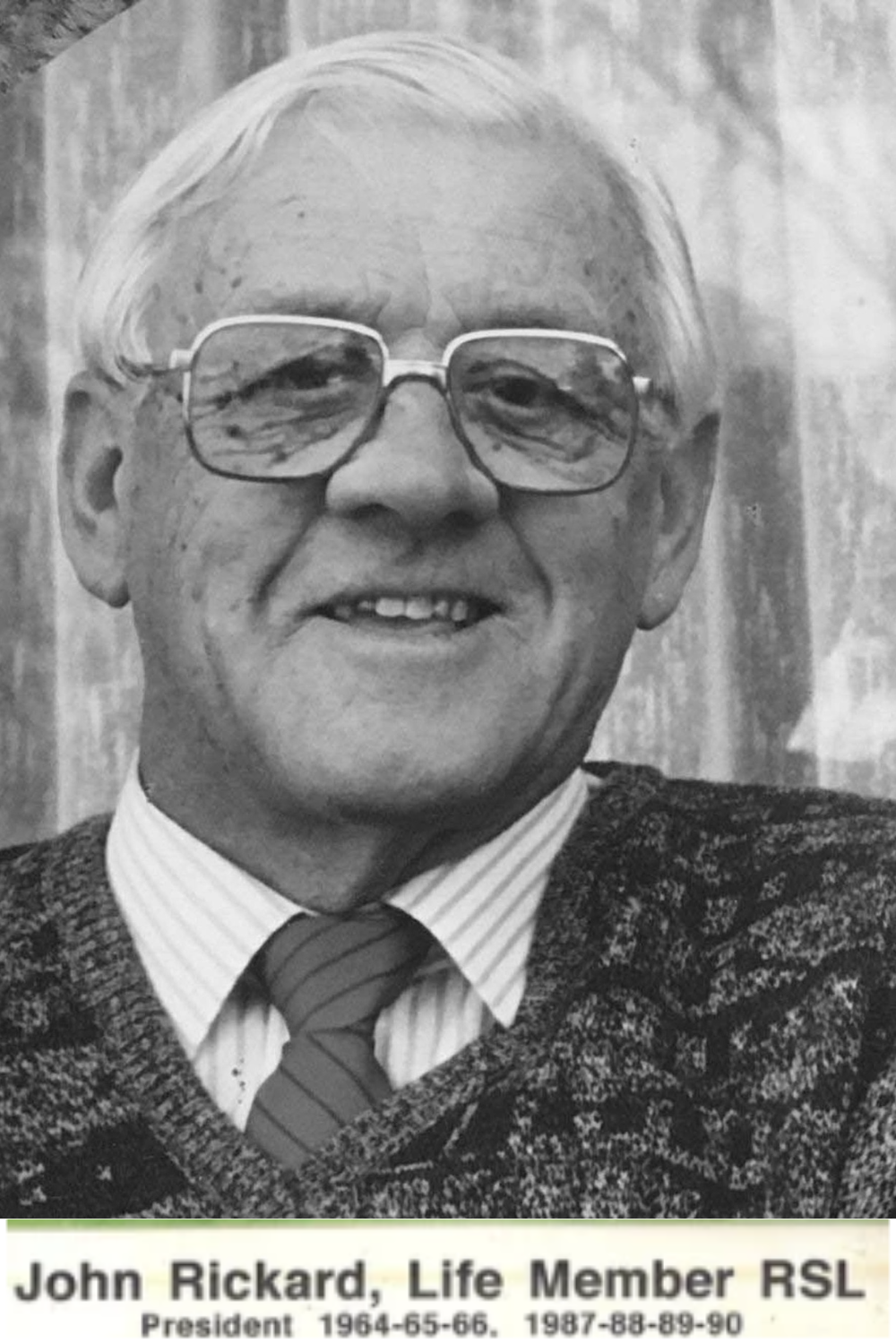 J RICKARD LIFE MEMBER                             1964-1966, 1987-1990, 1992