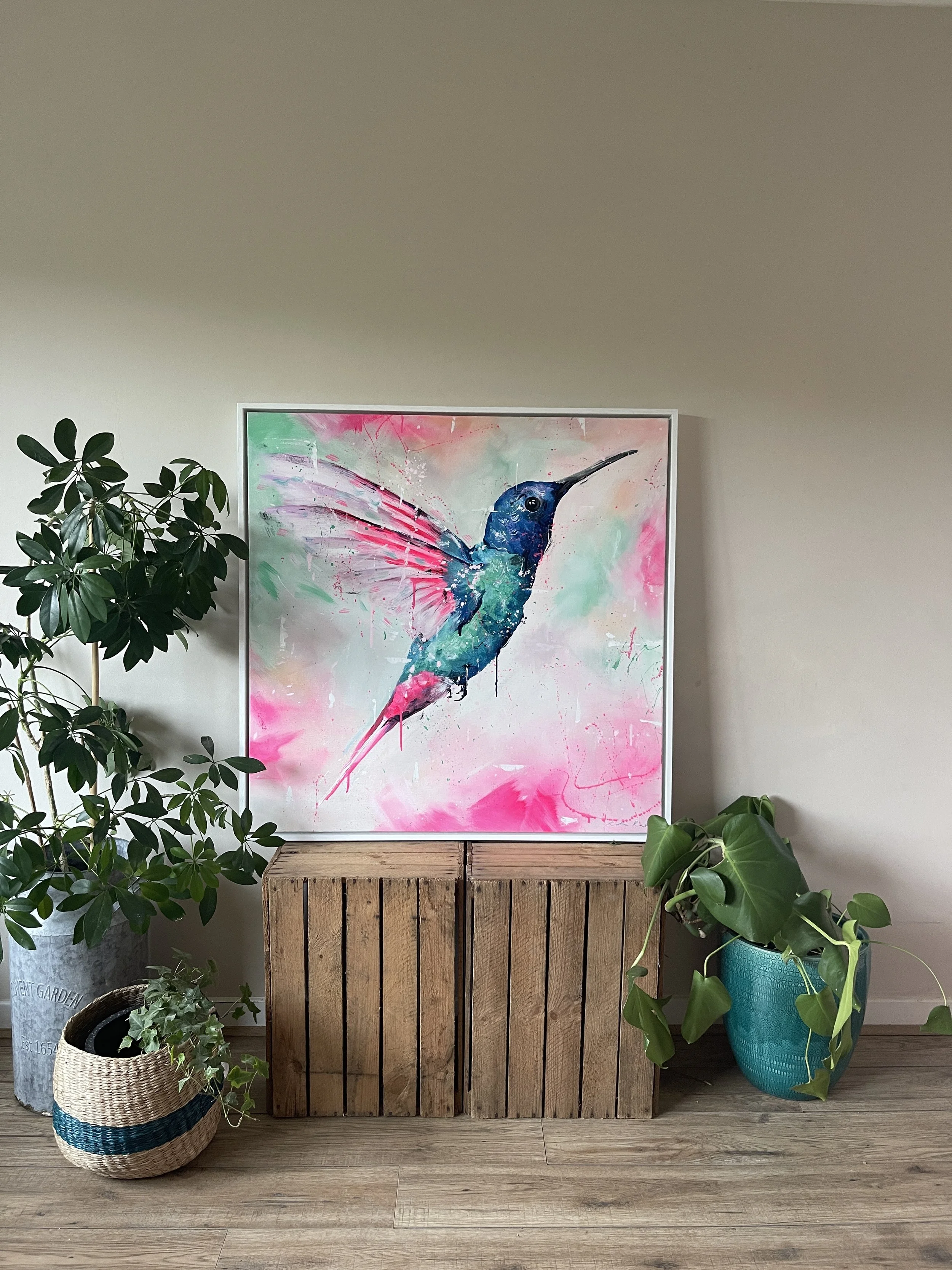 Paradise, 2022. 90x90cm