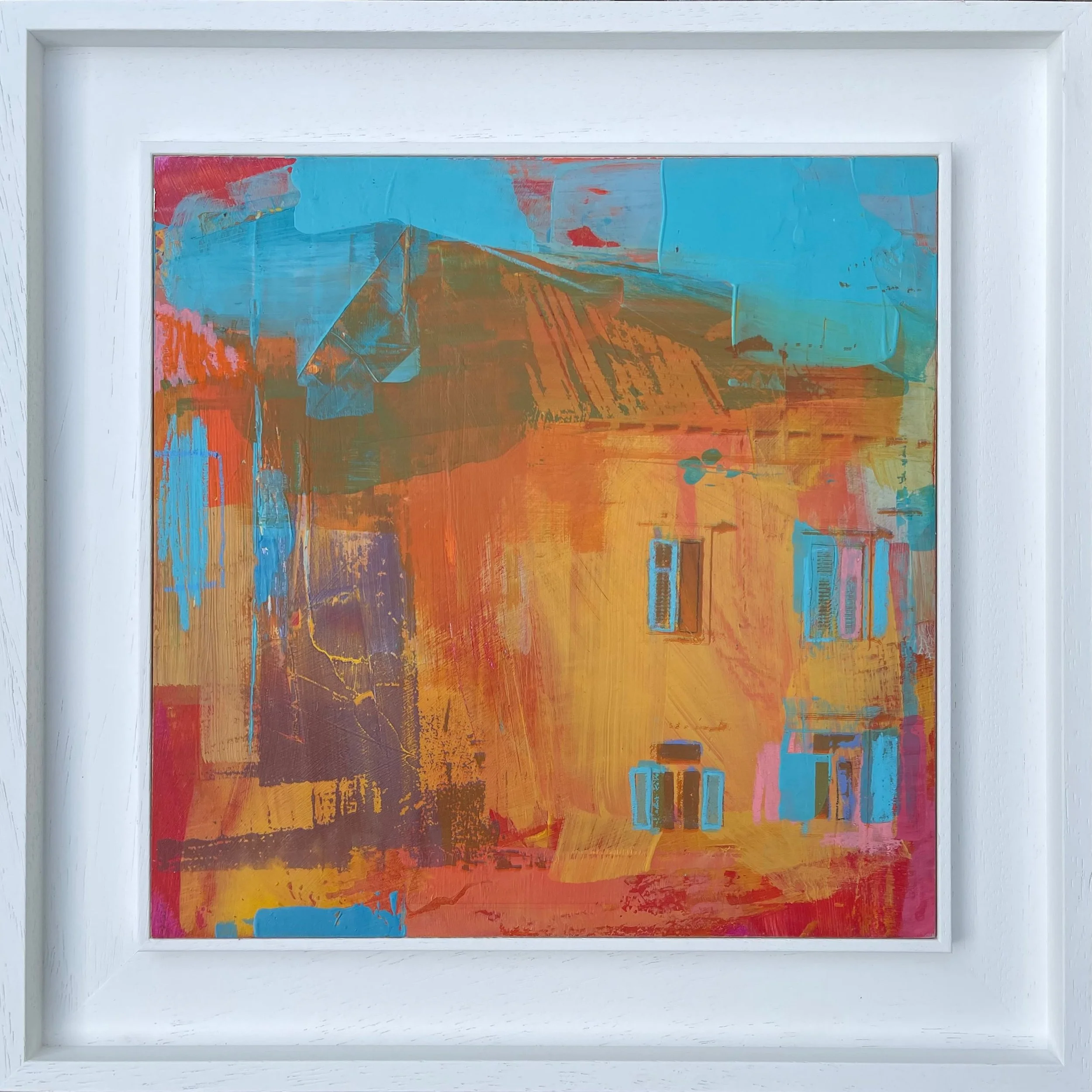 Loving the St Ives frames from @trescollstudio, getting new work ready for @theotherartfair, Truman Brewery, London 8-11 October, please DM me for tickets