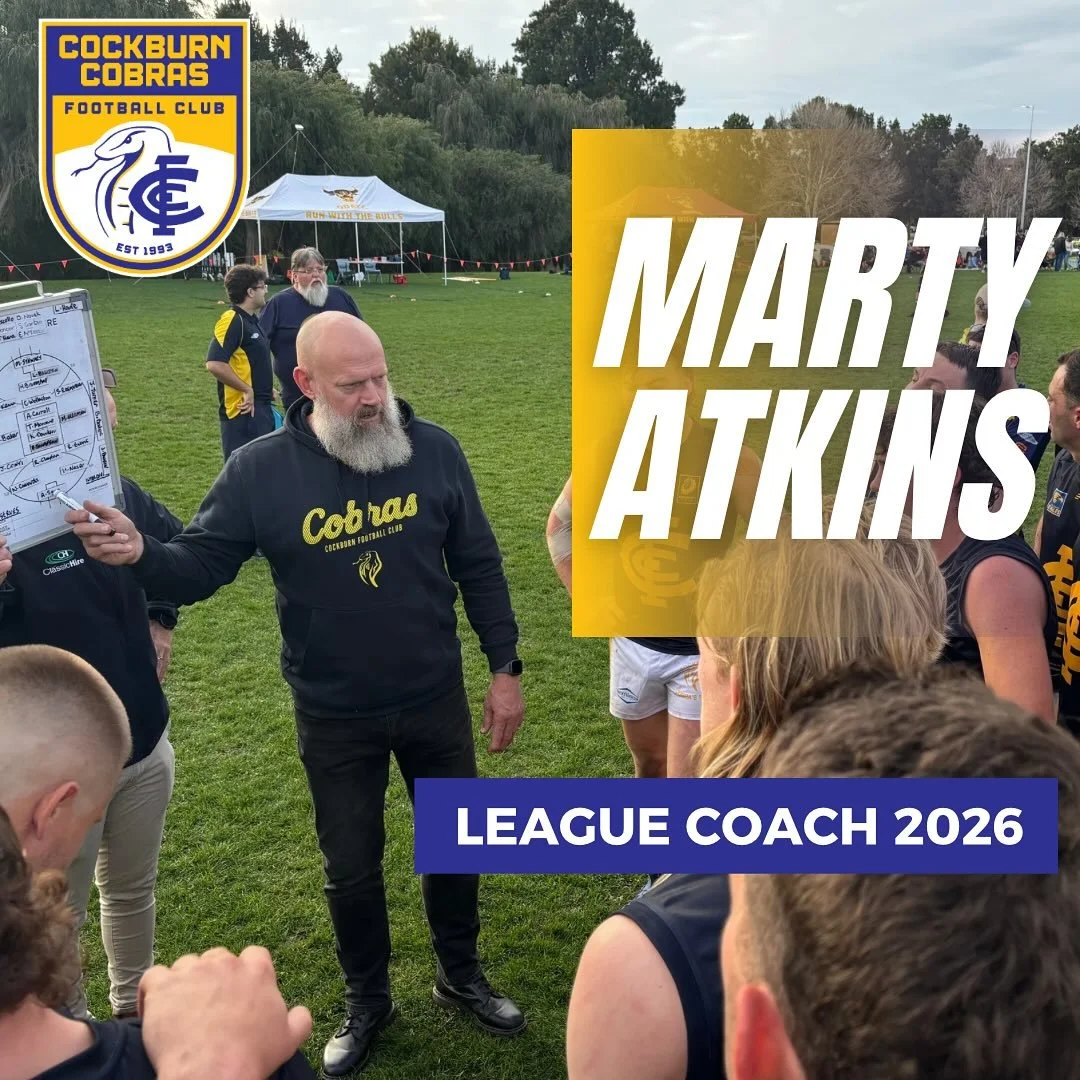 We&rsquo;re thrilled to confirm that Marty Atkins has re-signed as our League Coach for the 2026 season! 💙💛

Heading into his third year at the club, Marty has continued to raise the bar &mdash; guiding our League side to a Preliminary Final in 202