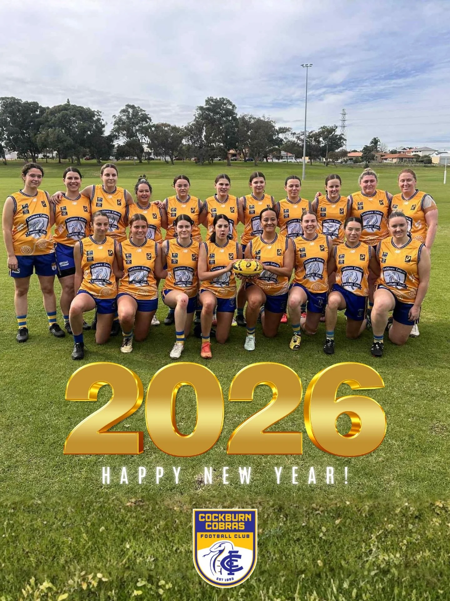 Bring on 2026 💪

Happy New Year, Cobras! 

#CockburnCobras