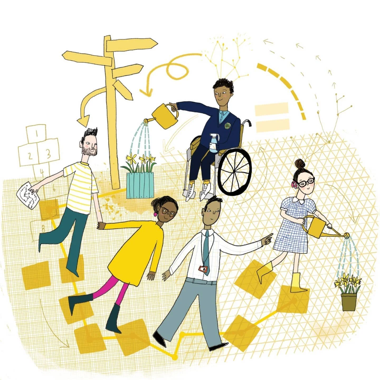 Special Educational Needs & Disabilities illustration